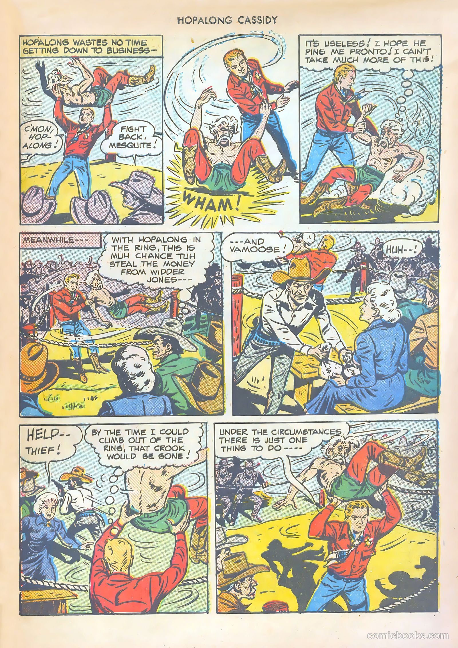 Hopalong Cassidy #27 (1949) — page 31 of 52