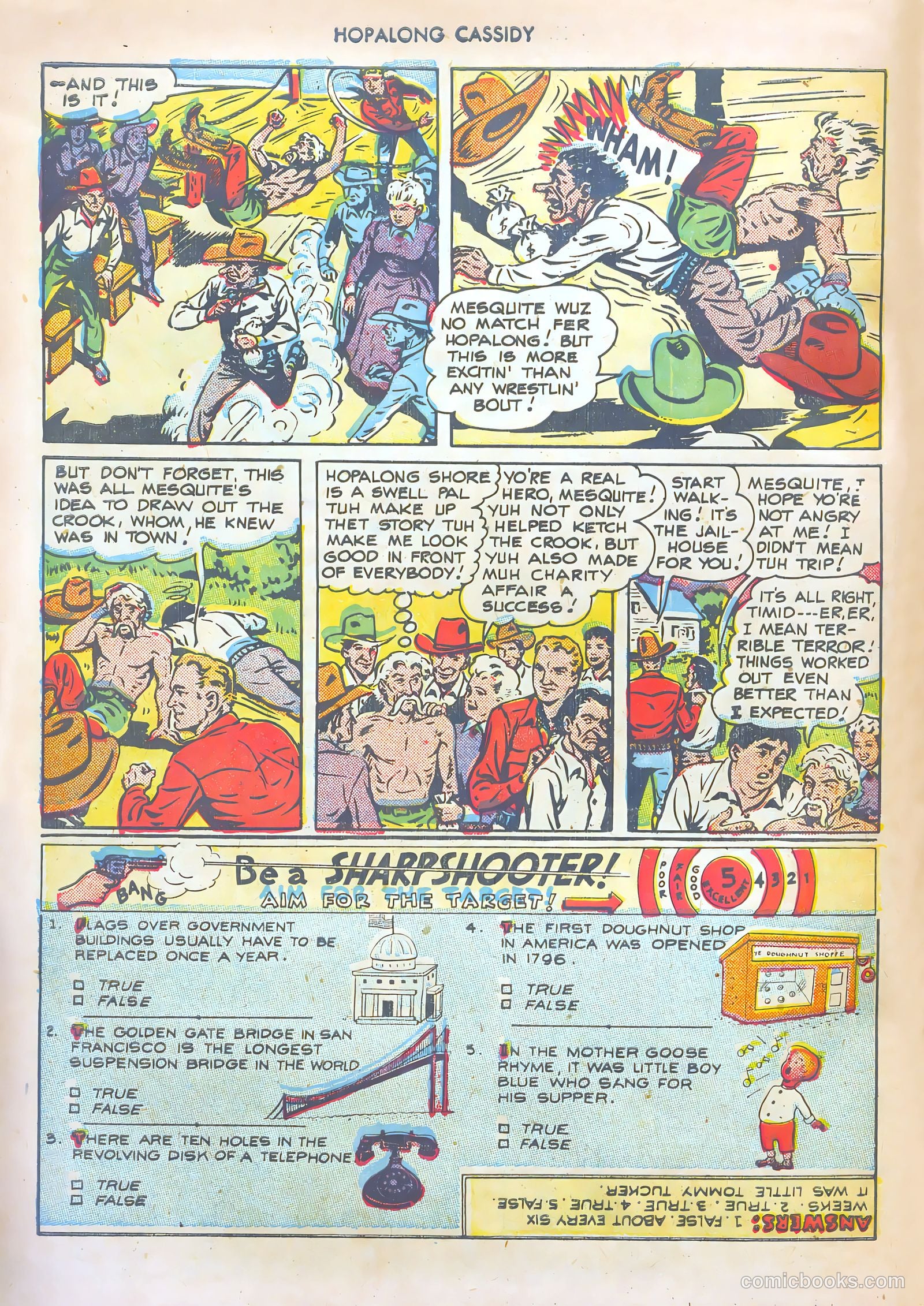 Hopalong Cassidy #27 (1949) — page 32 of 52