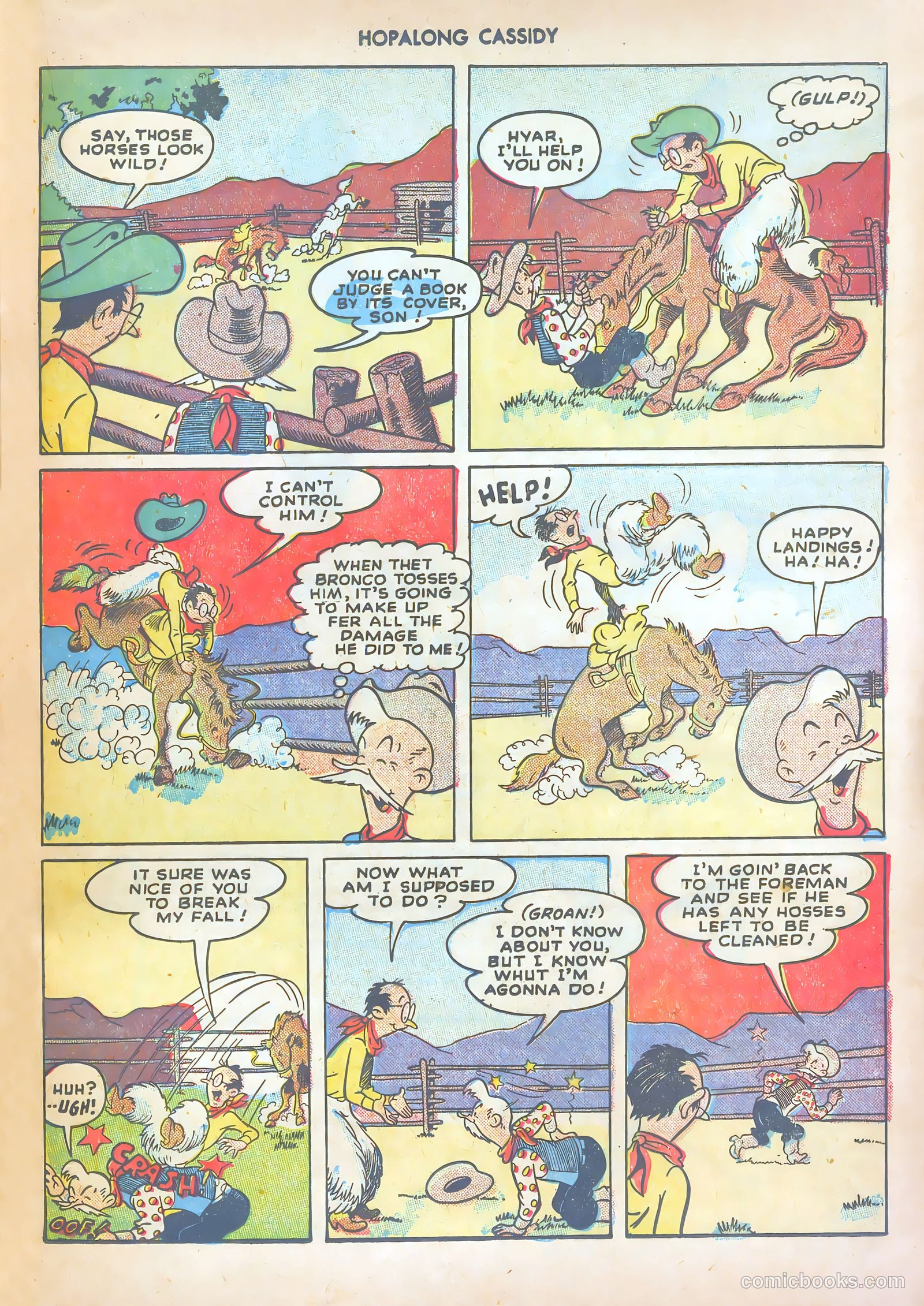 Hopalong Cassidy #27 (1949) — page 37 of 52