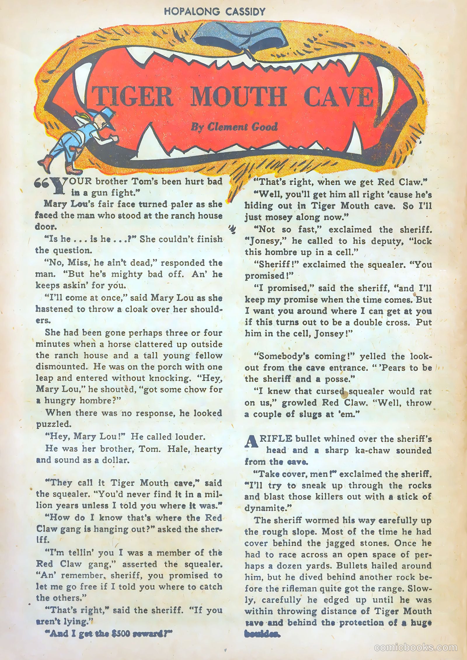 Hopalong Cassidy #27 (1949) — page 40 of 52