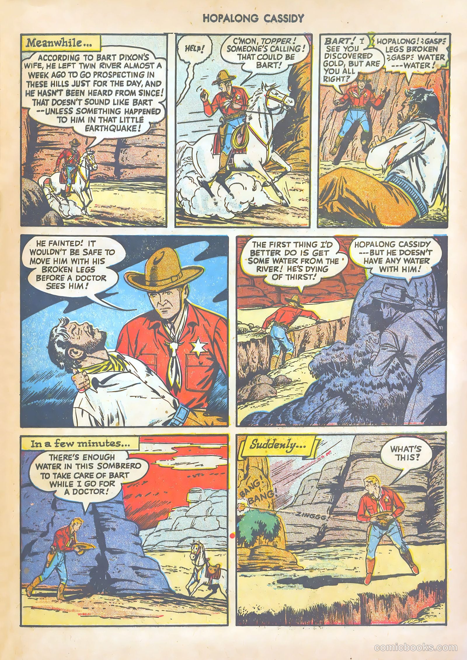 Hopalong Cassidy #27 (1949) — page 45 of 52