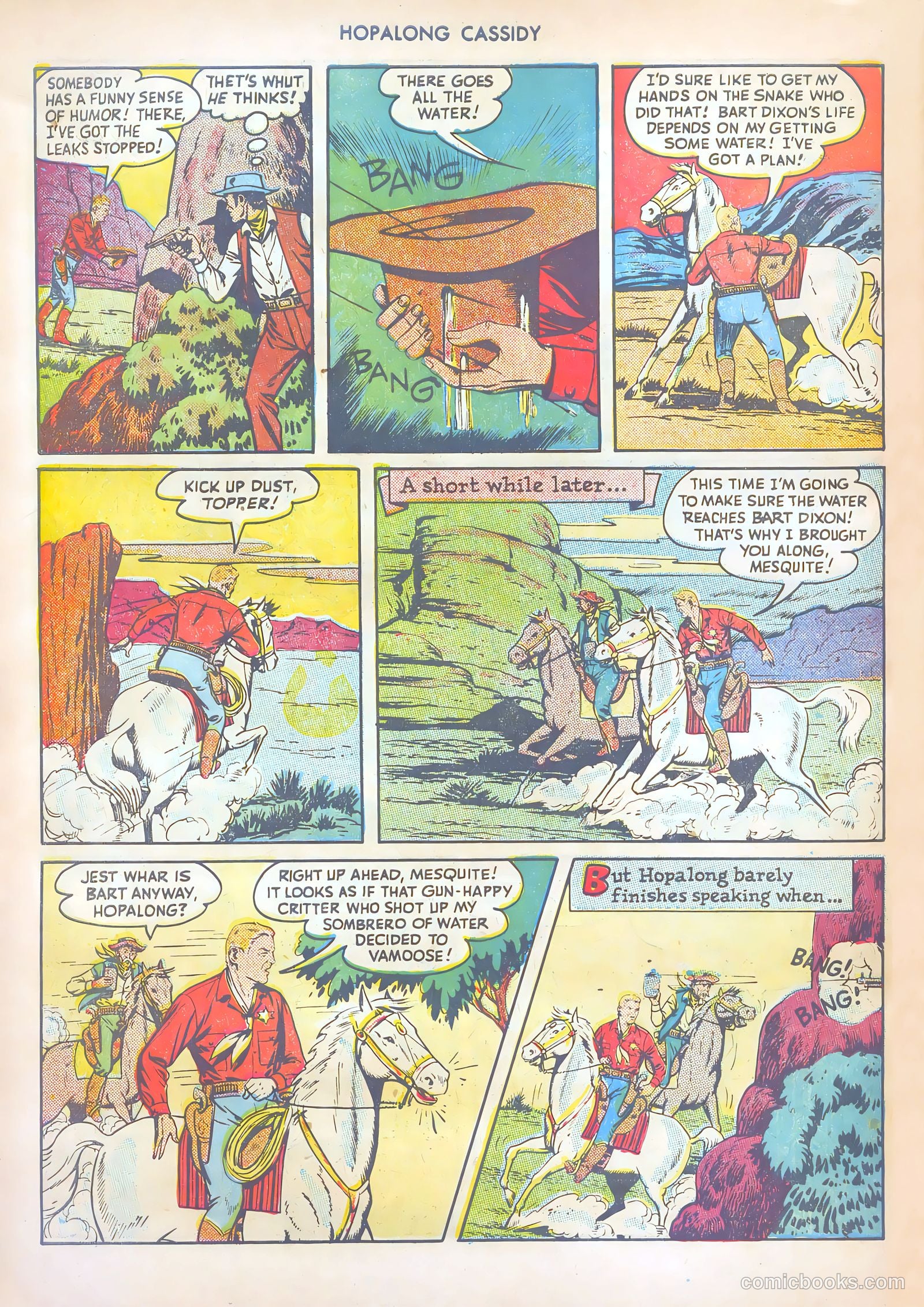 Hopalong Cassidy #27 (1949) — page 46 of 52