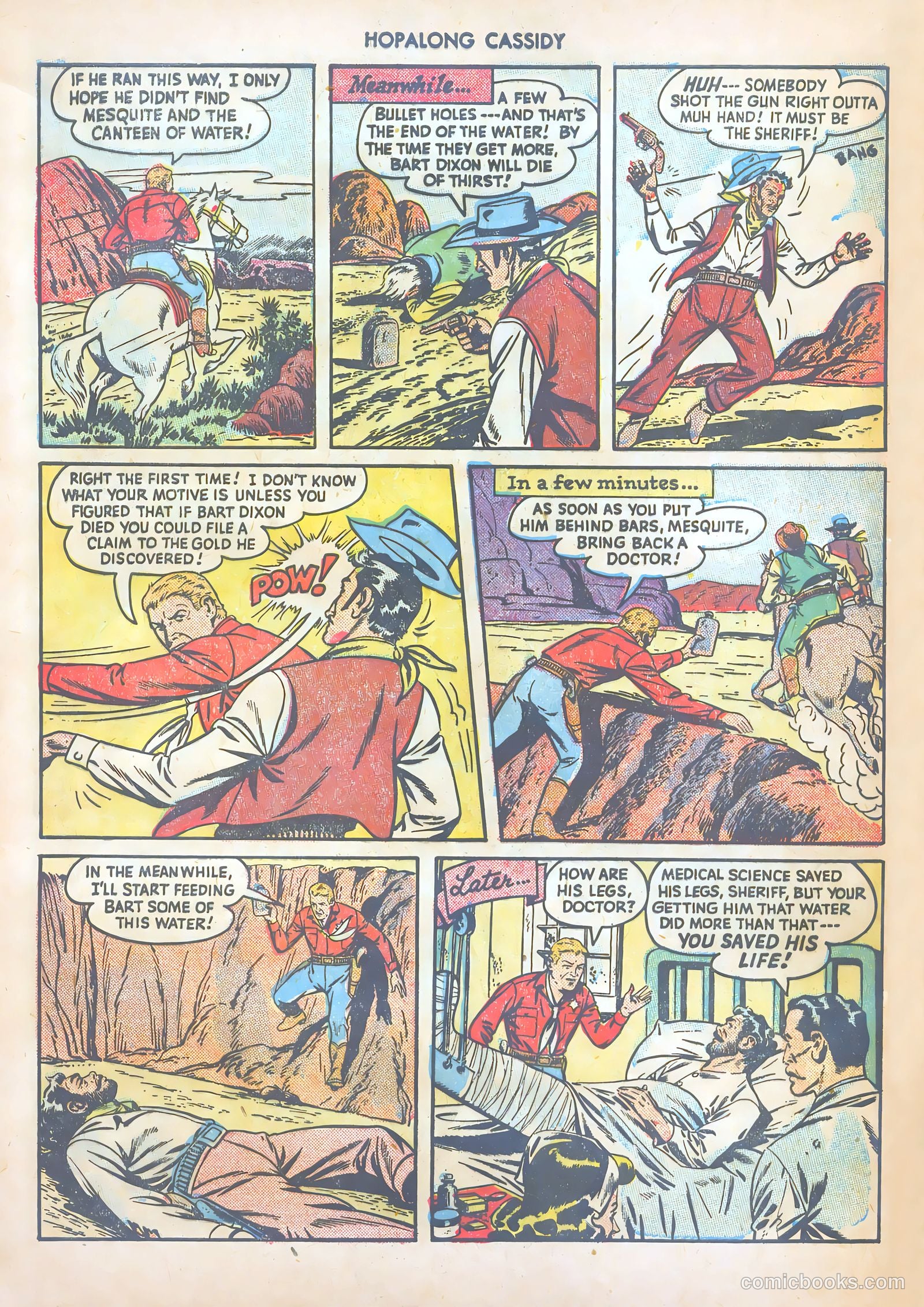 Hopalong Cassidy #27 (1949) — page 48 of 52