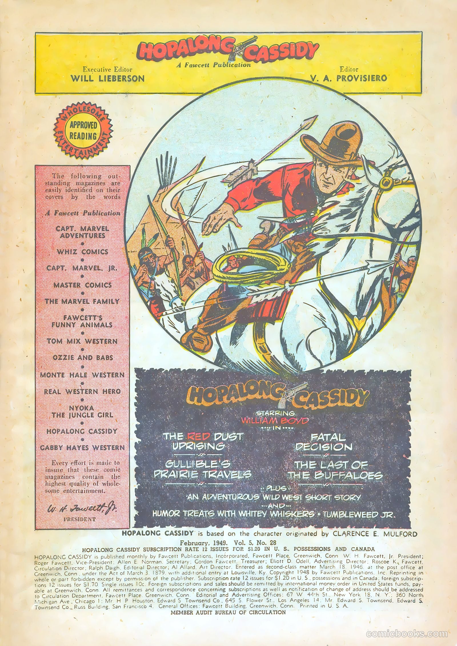 Hopalong Cassidy #28 (1949) — page 3 of 52