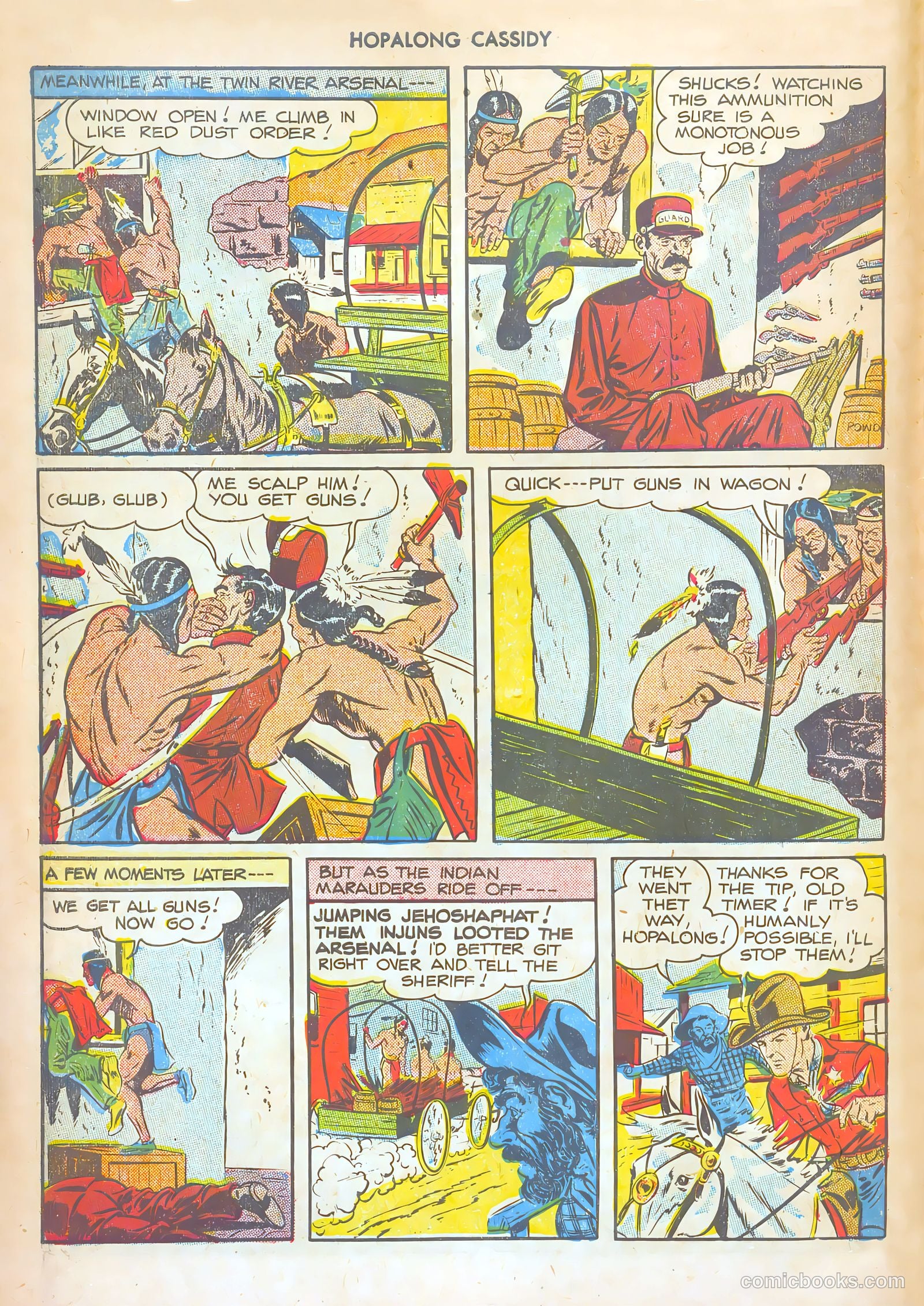 Hopalong Cassidy #28 (1949) — page 6 of 52