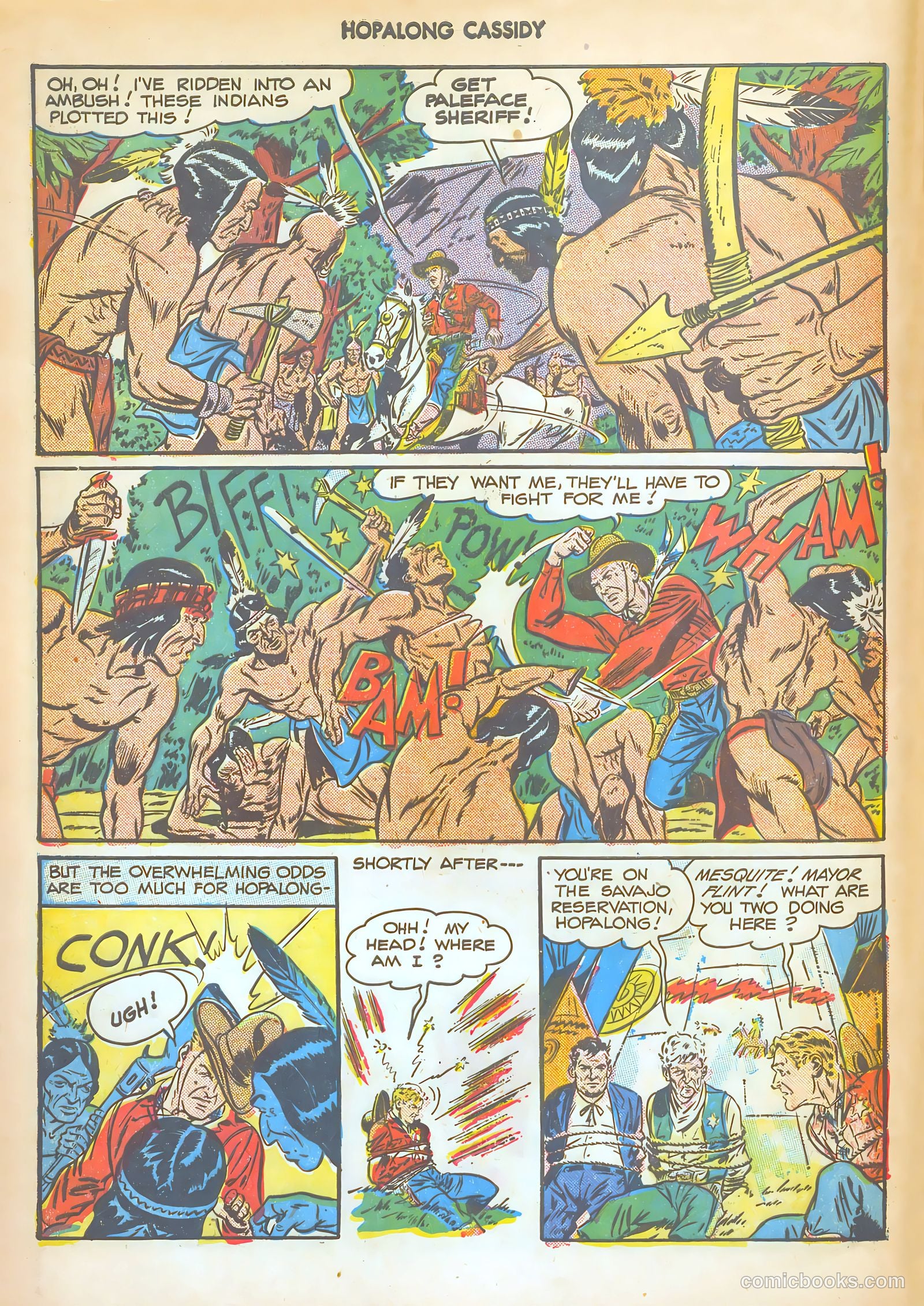 Hopalong Cassidy #28 (1949) — page 8 of 52