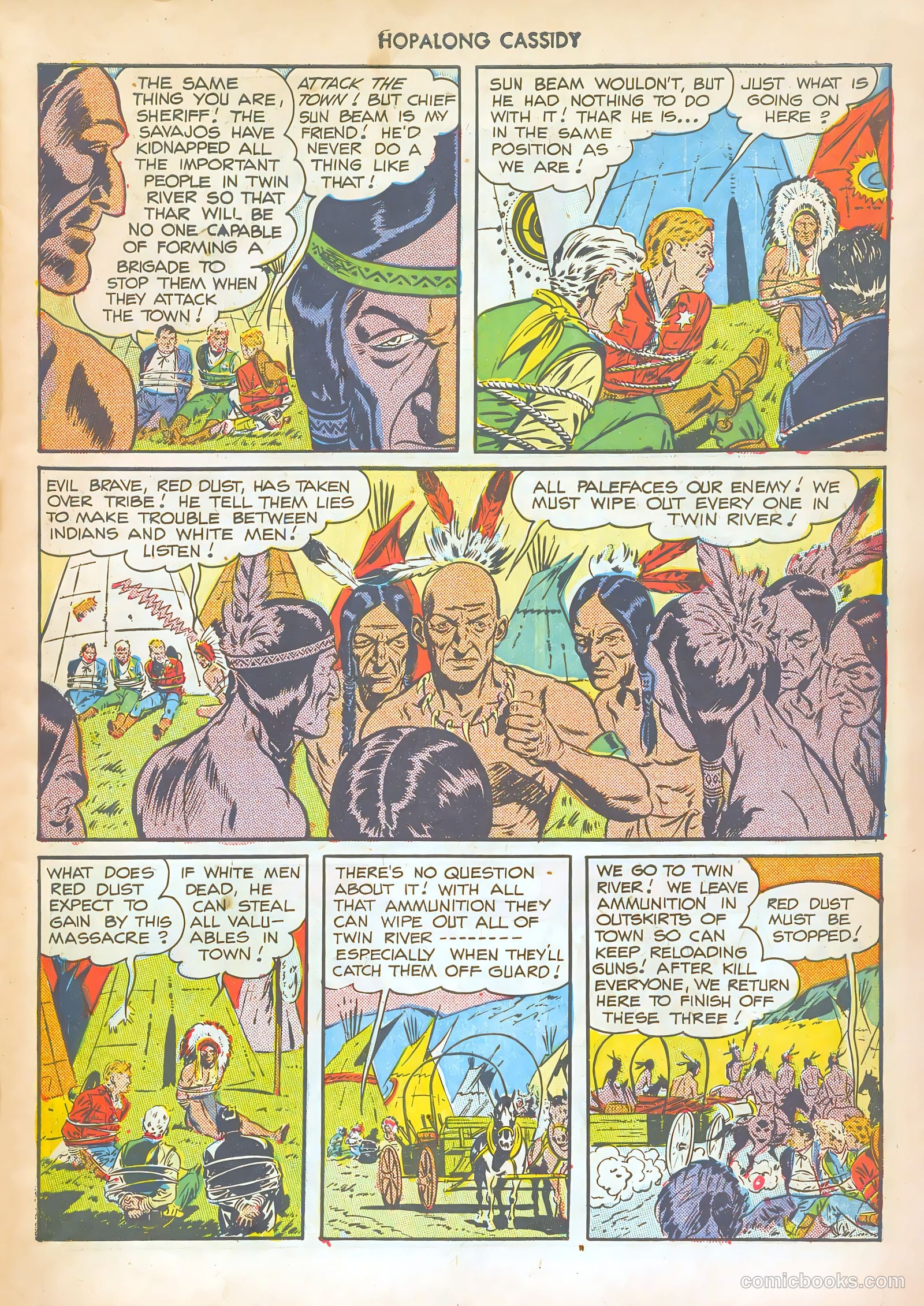 Hopalong Cassidy #28 (1949) — page 9 of 52