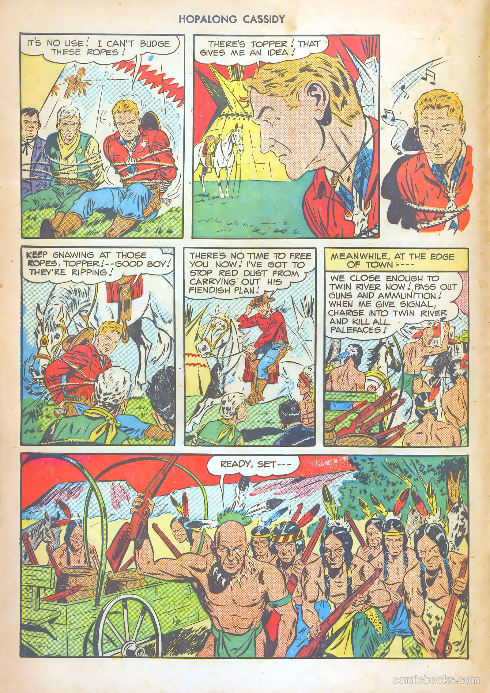 Hopalong Cassidy #28 (1949) — page 10 of 52