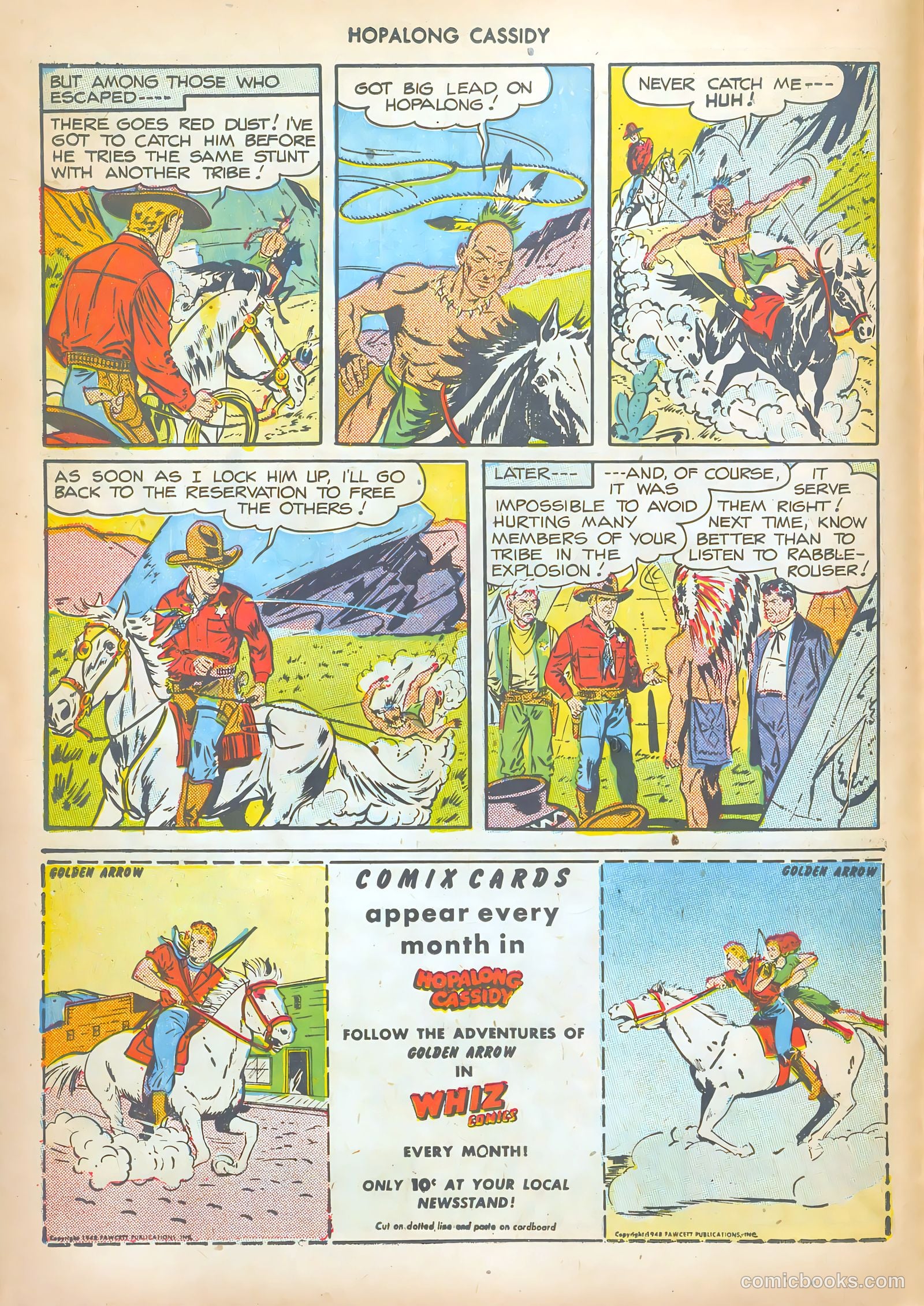 Hopalong Cassidy #28 (1949) — page 12 of 52