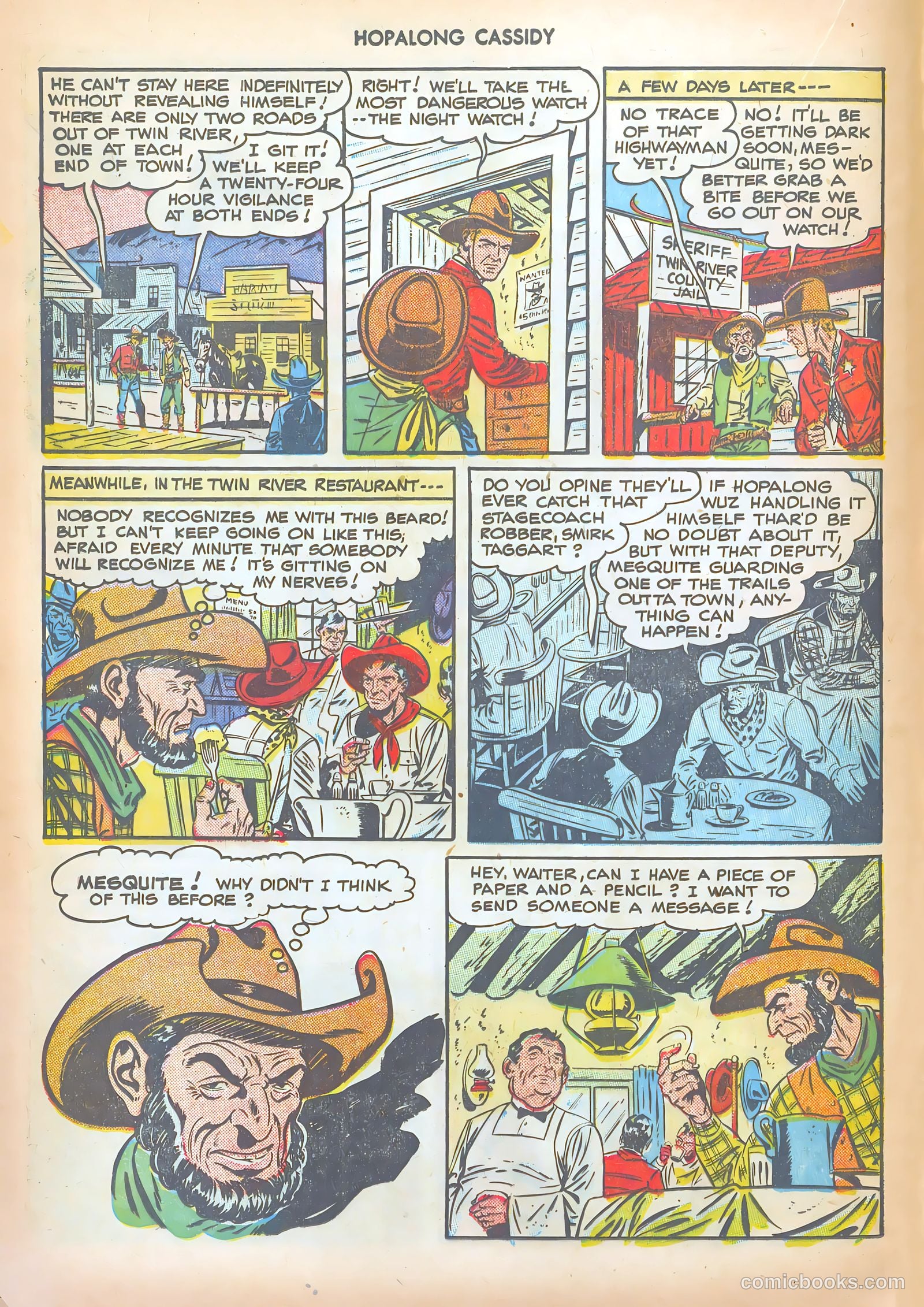 Hopalong Cassidy #28 (1949) — page 16 of 52