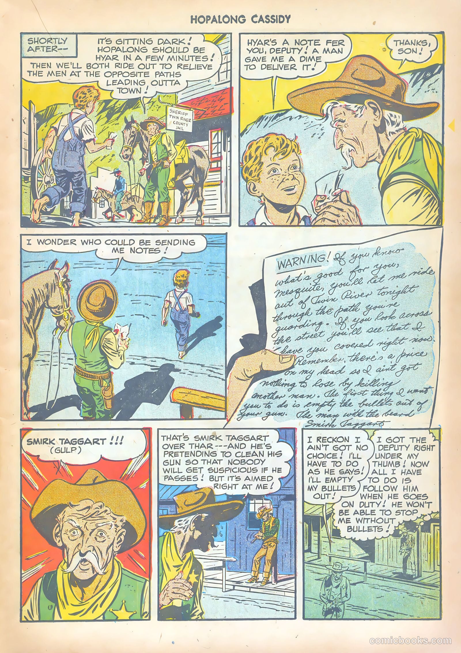 Hopalong Cassidy #28 (1949) — page 17 of 52