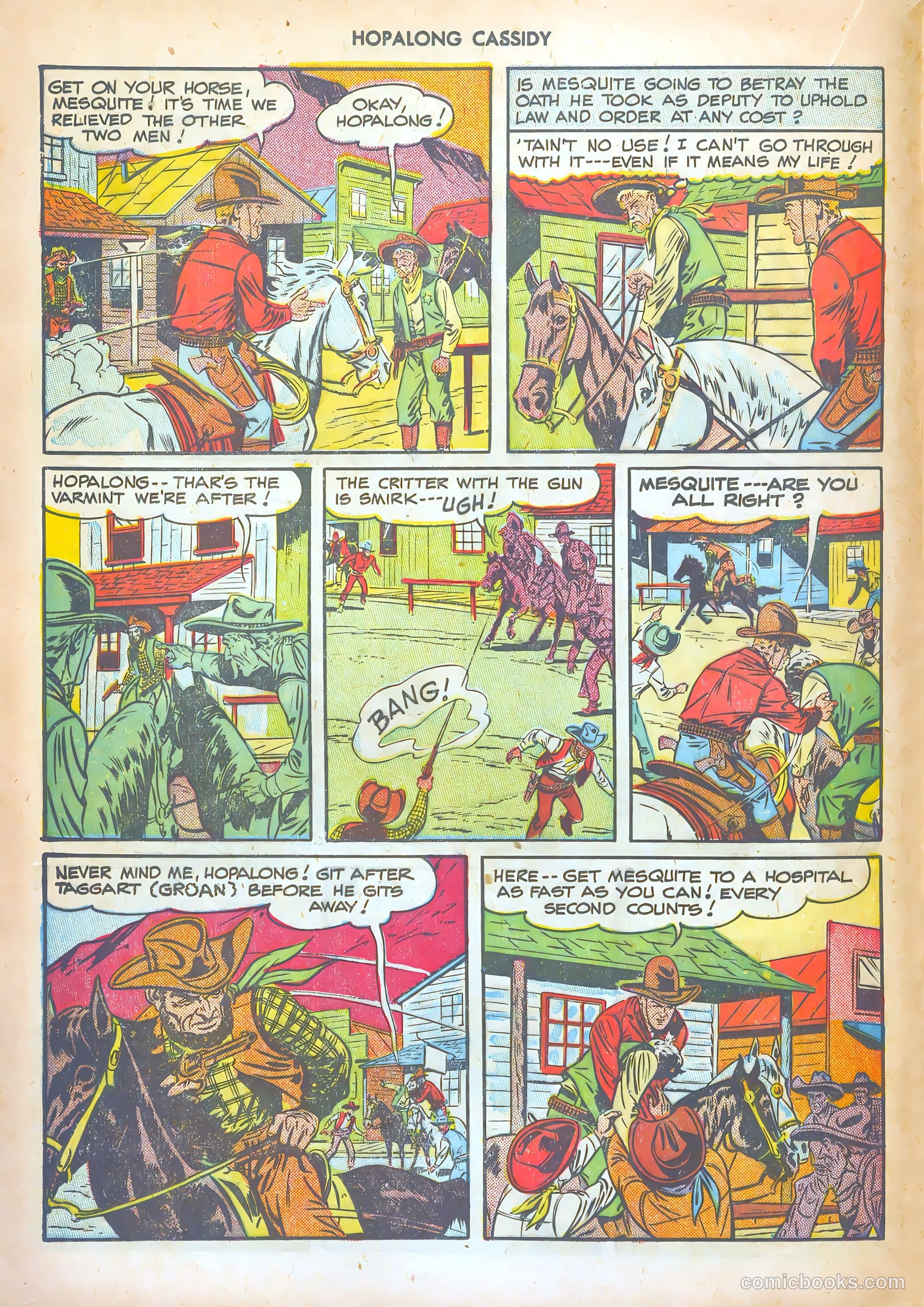 Hopalong Cassidy #28 (1949) — page 18 of 52