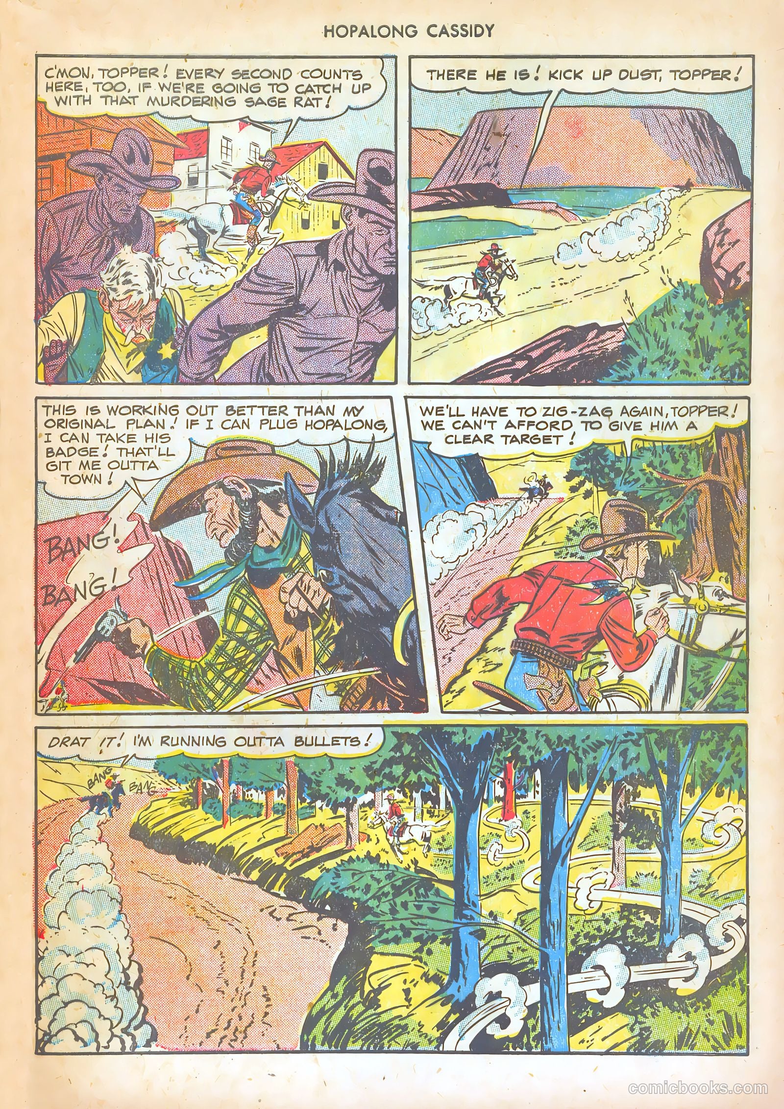 Hopalong Cassidy #28 (1949) — page 19 of 52
