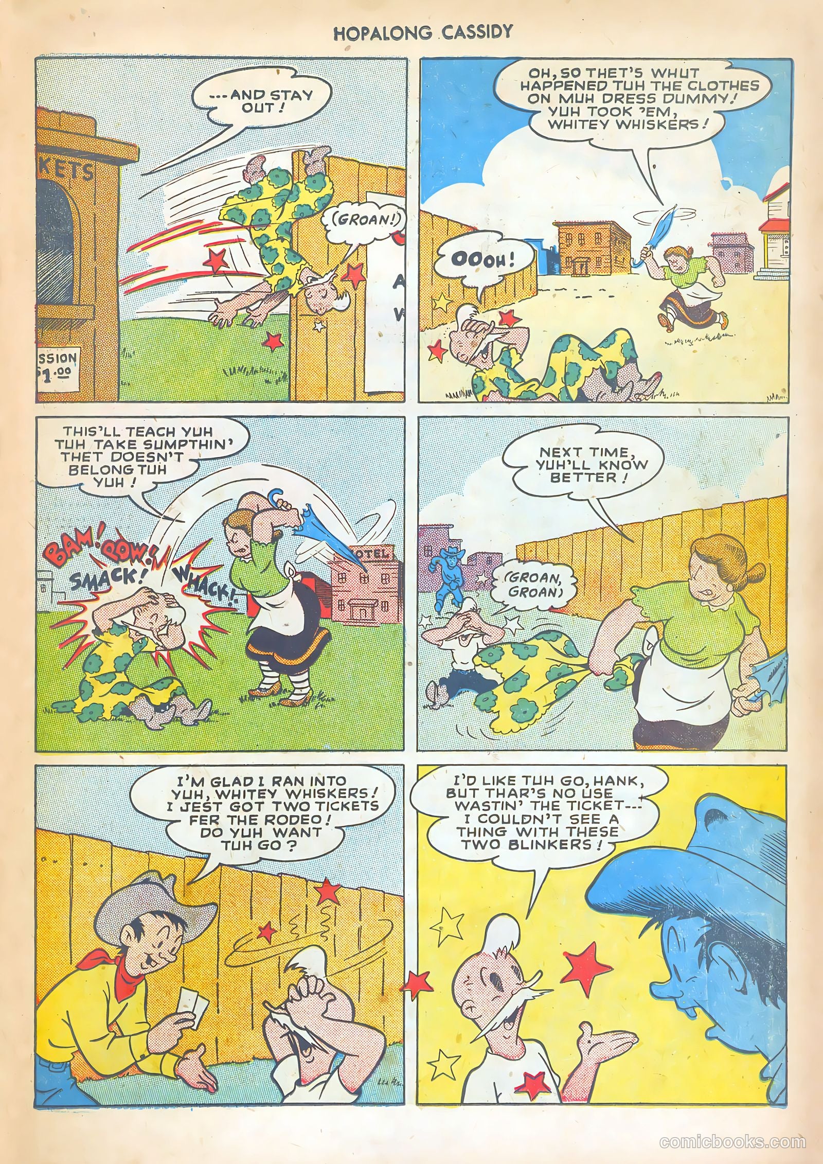 Hopalong Cassidy #28 (1949) — page 25 of 52
