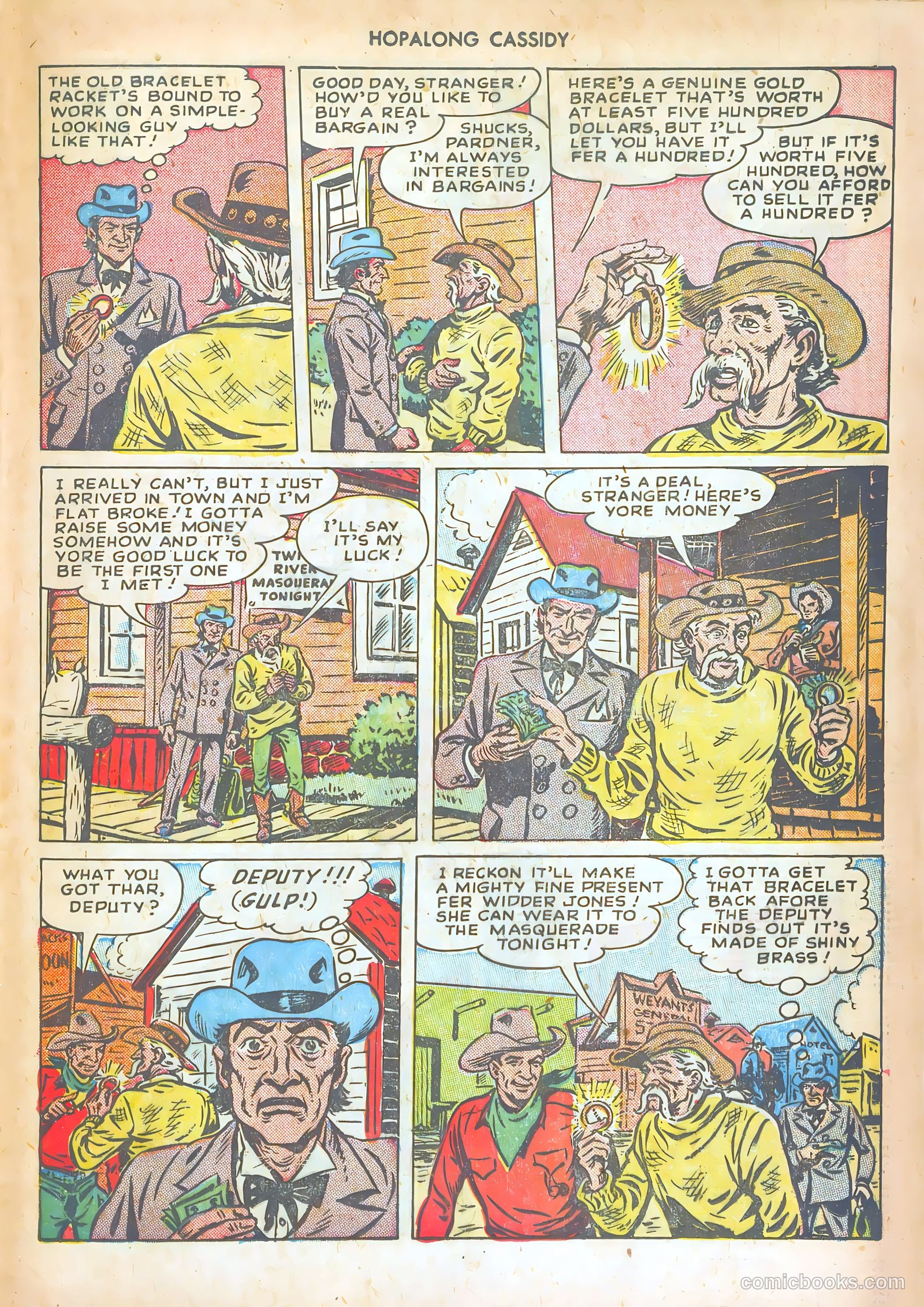 Hopalong Cassidy #28 (1949) — page 27 of 52