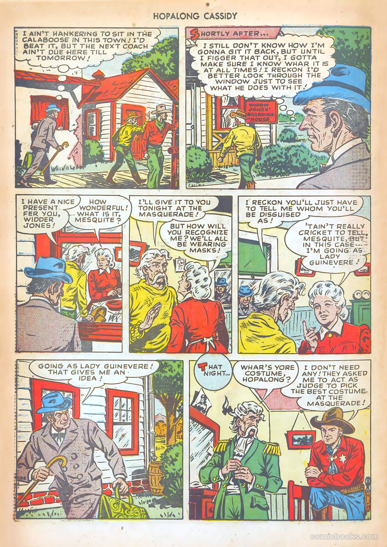 Hopalong Cassidy #28 (1949) — page 28 of 52