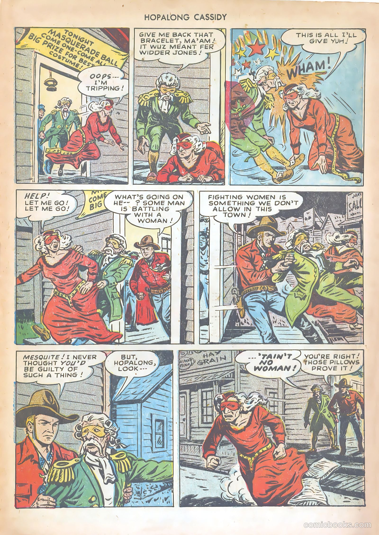 Hopalong Cassidy #28 (1949) — page 31 of 52