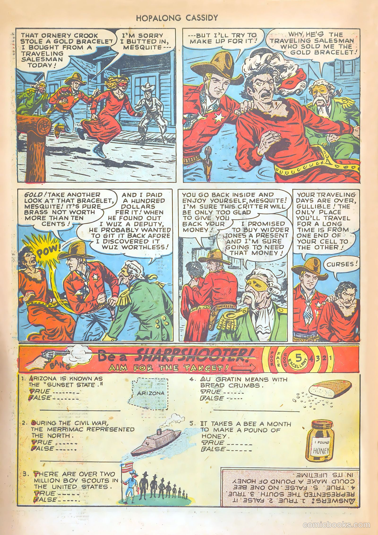 Hopalong Cassidy #28 (1949) — page 32 of 52