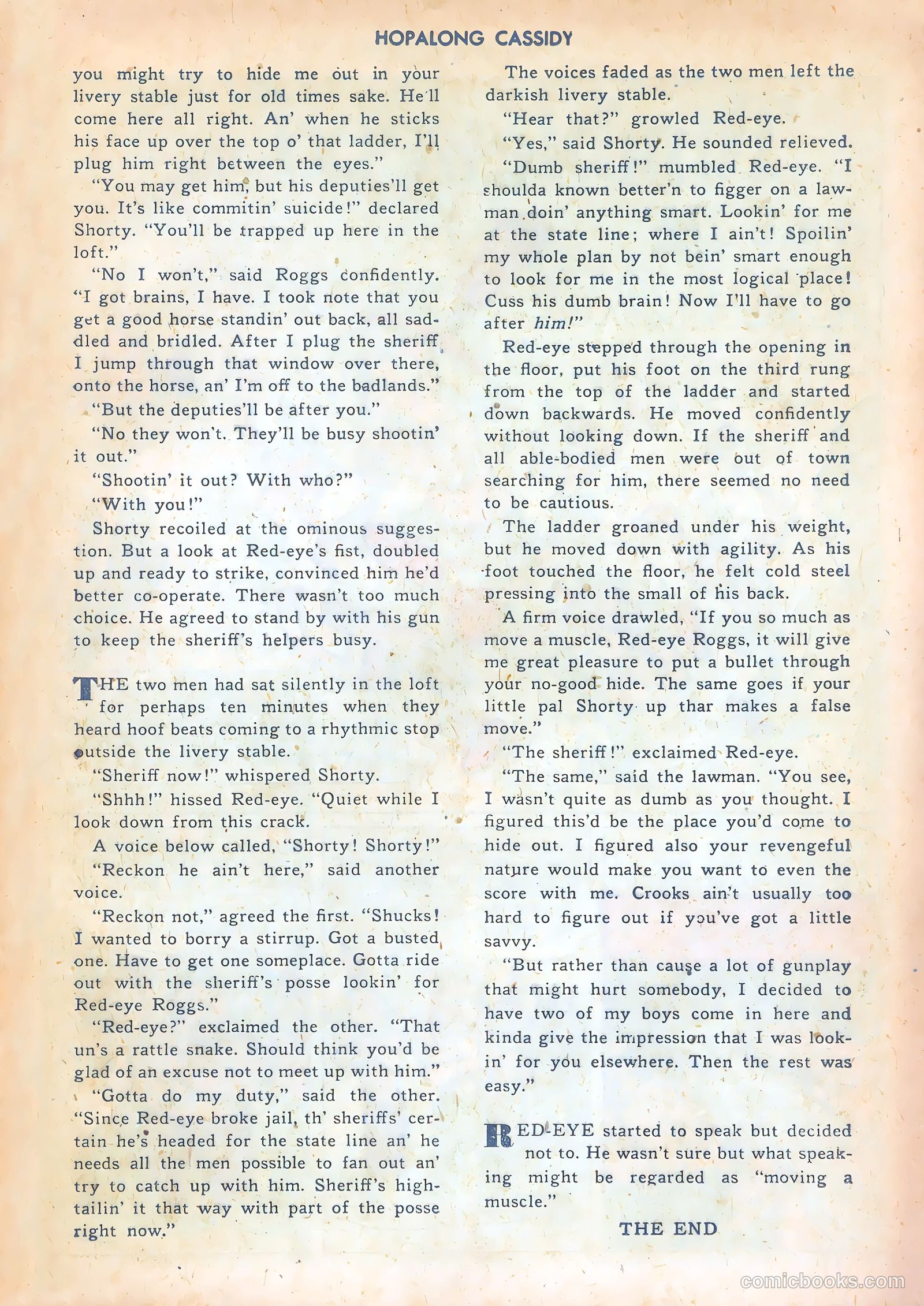 Hopalong Cassidy #28 (1949) — page 35 of 52