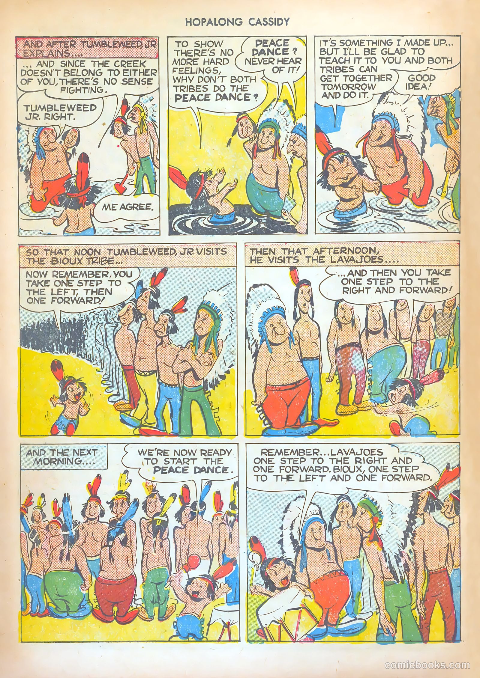 Hopalong Cassidy #28 (1949) — page 38 of 52