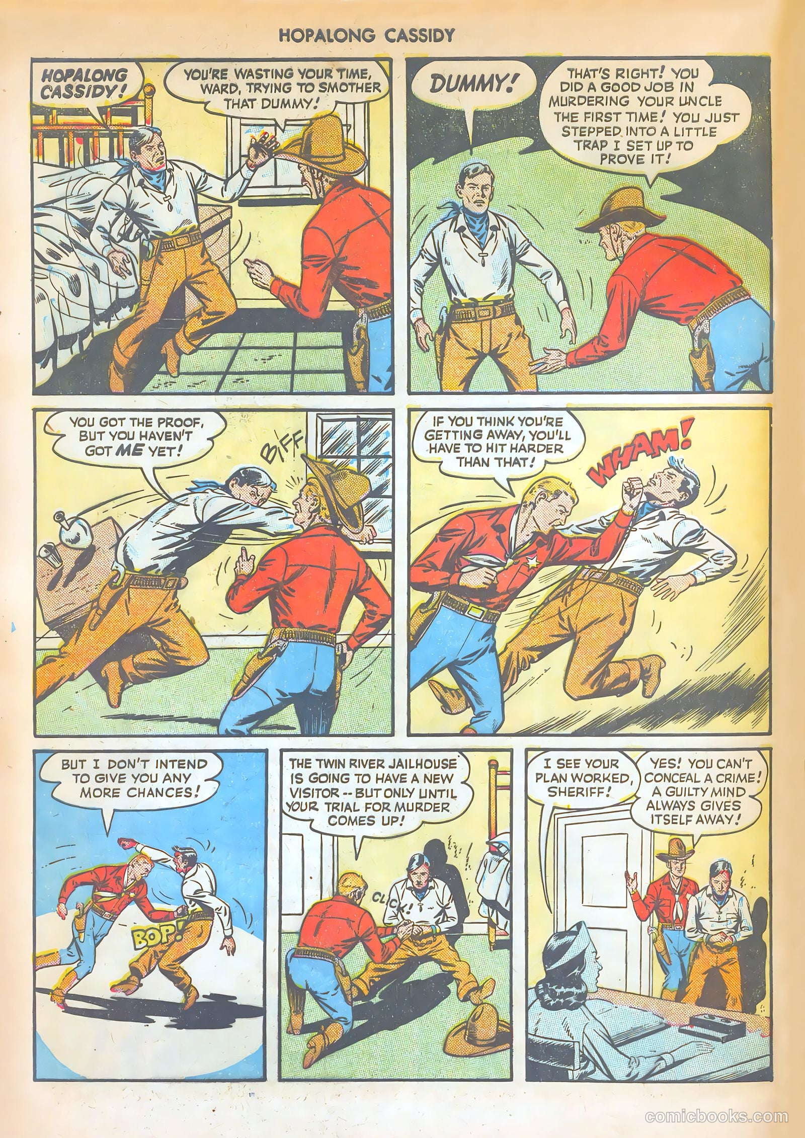 Hopalong Cassidy #28 (1949) — page 48 of 52