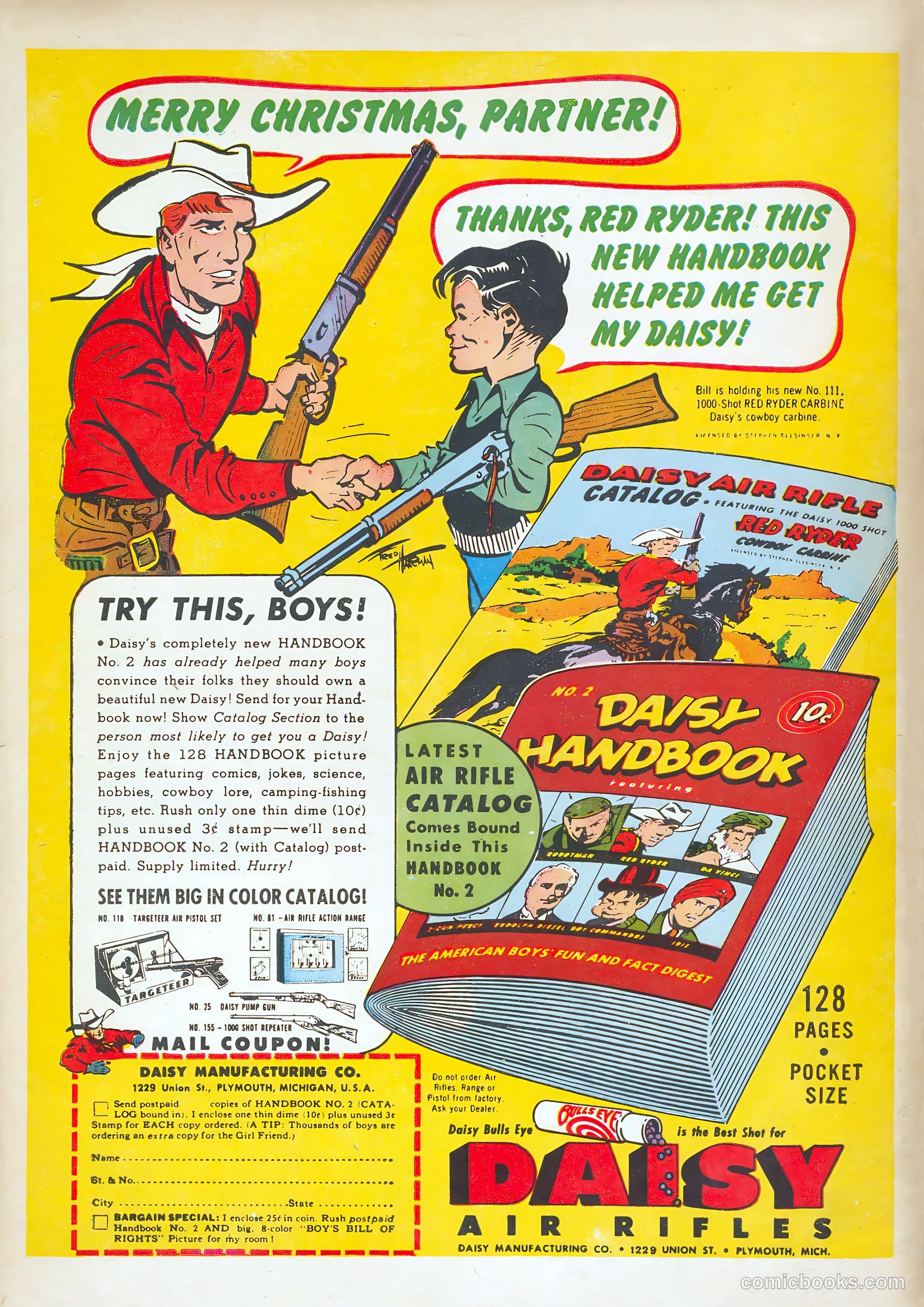 Hopalong Cassidy #28 (1949) — page 52 of 52