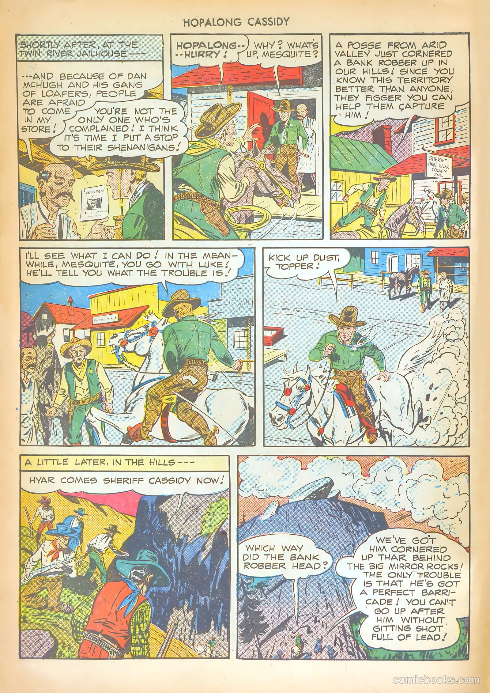 Hopalong Cassidy #29 (1949) — page 6 of 52