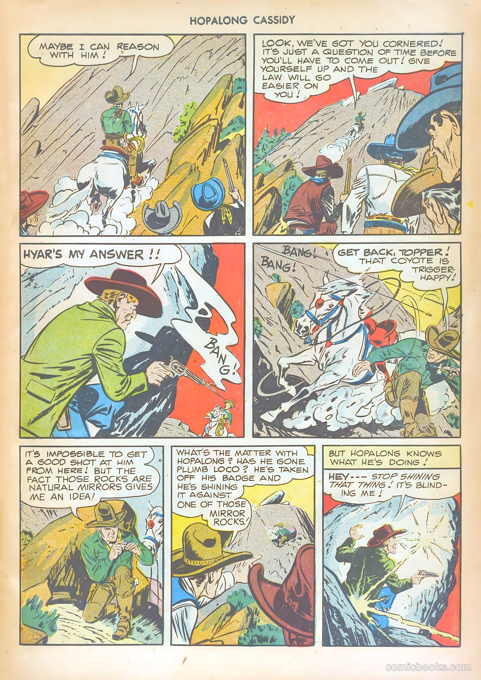 Hopalong Cassidy #29 (1949) — page 7 of 52