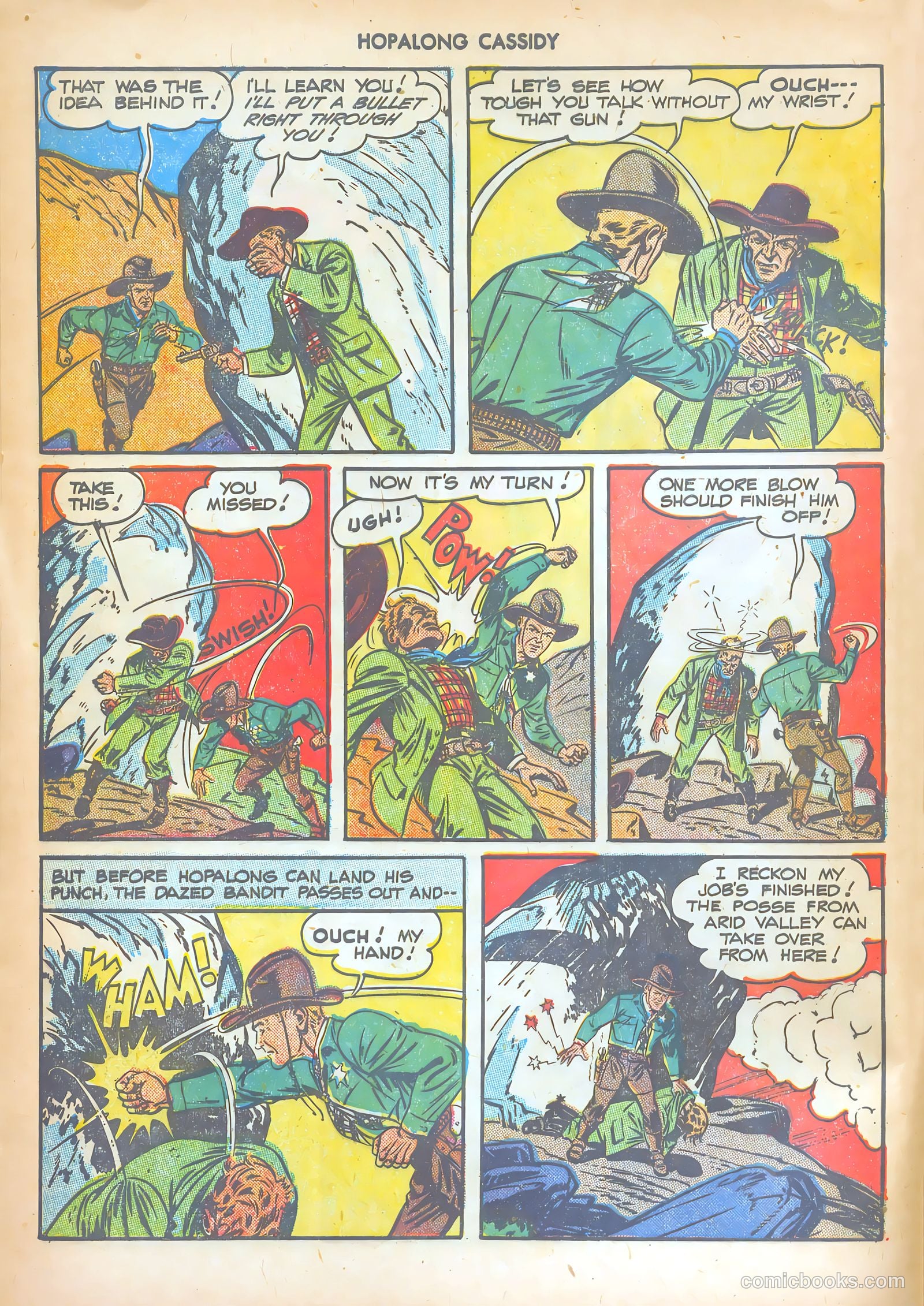 Hopalong Cassidy #29 (1949) — page 8 of 52
