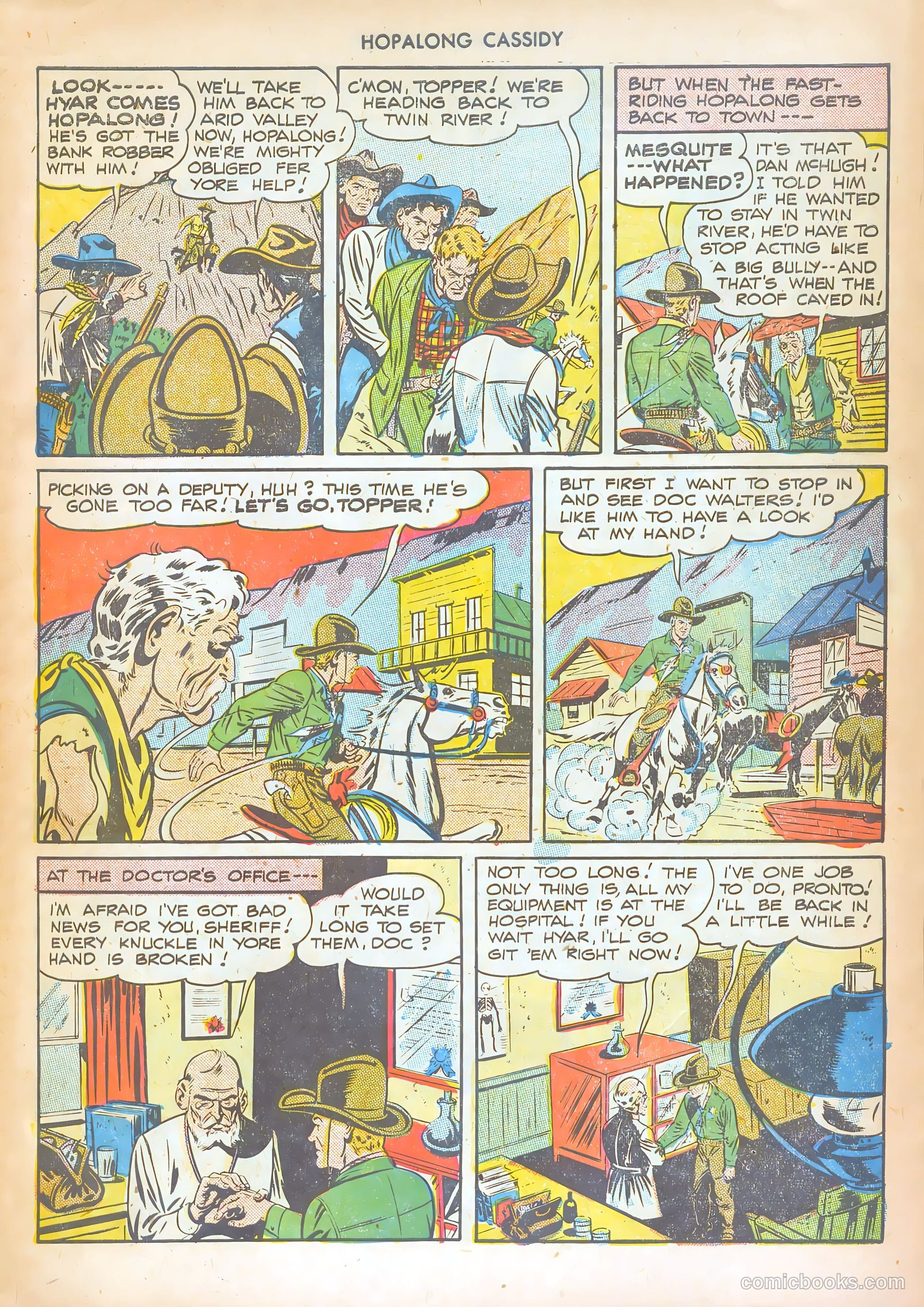 Hopalong Cassidy #29 (1949) — page 9 of 52