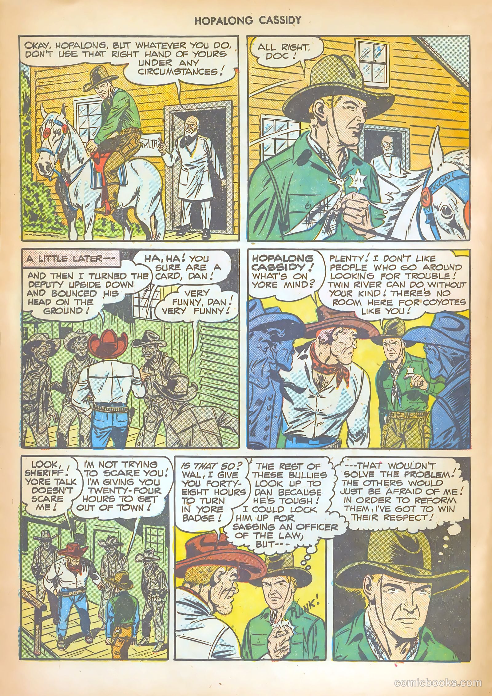 Hopalong Cassidy #29 (1949) — page 10 of 52