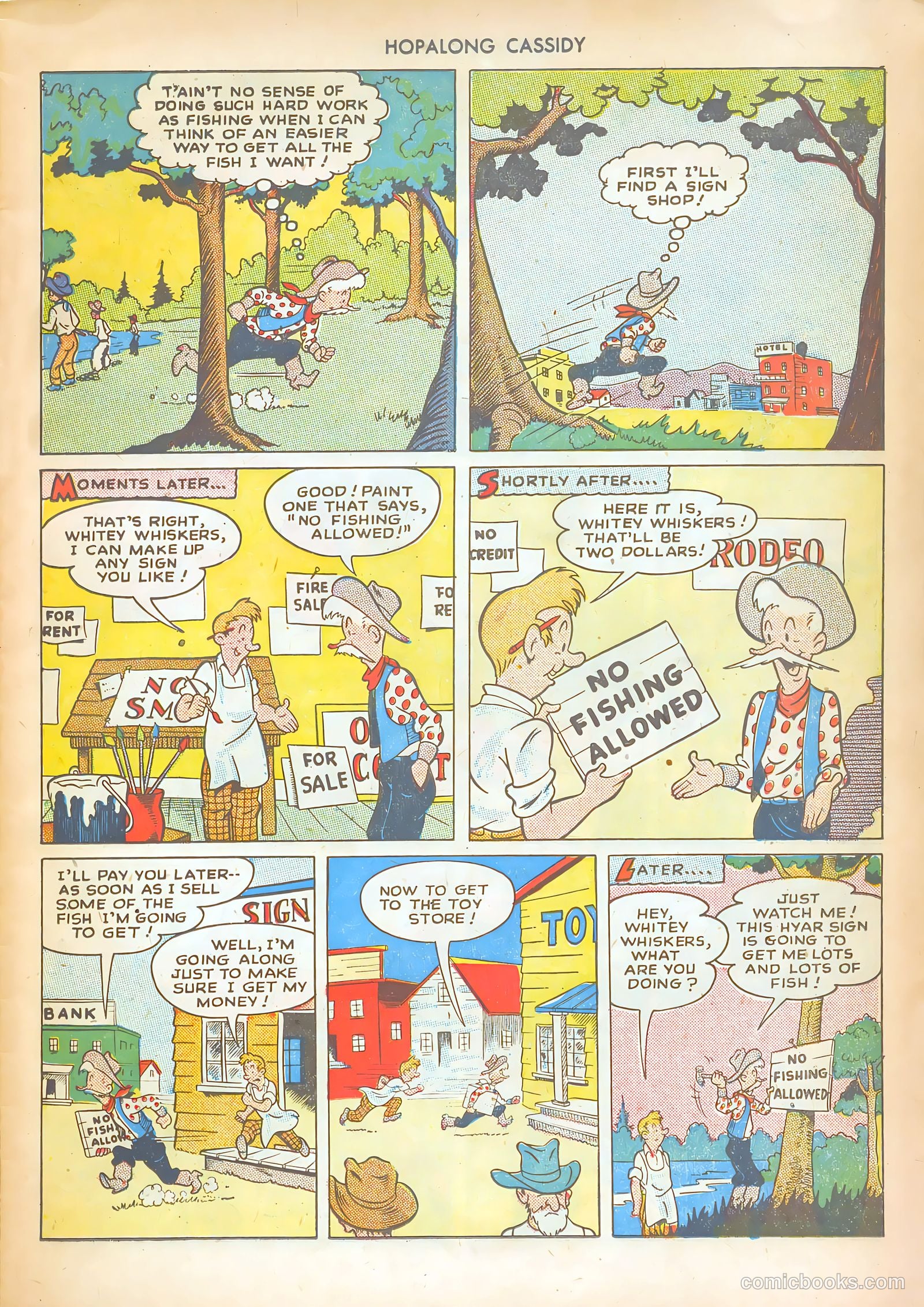 Hopalong Cassidy #29 (1949) — page 15 of 52