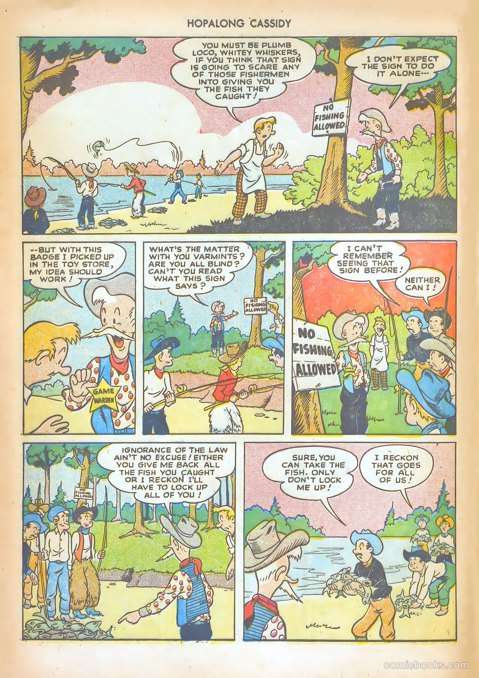 Hopalong Cassidy #29 (1949) — page 16 of 52