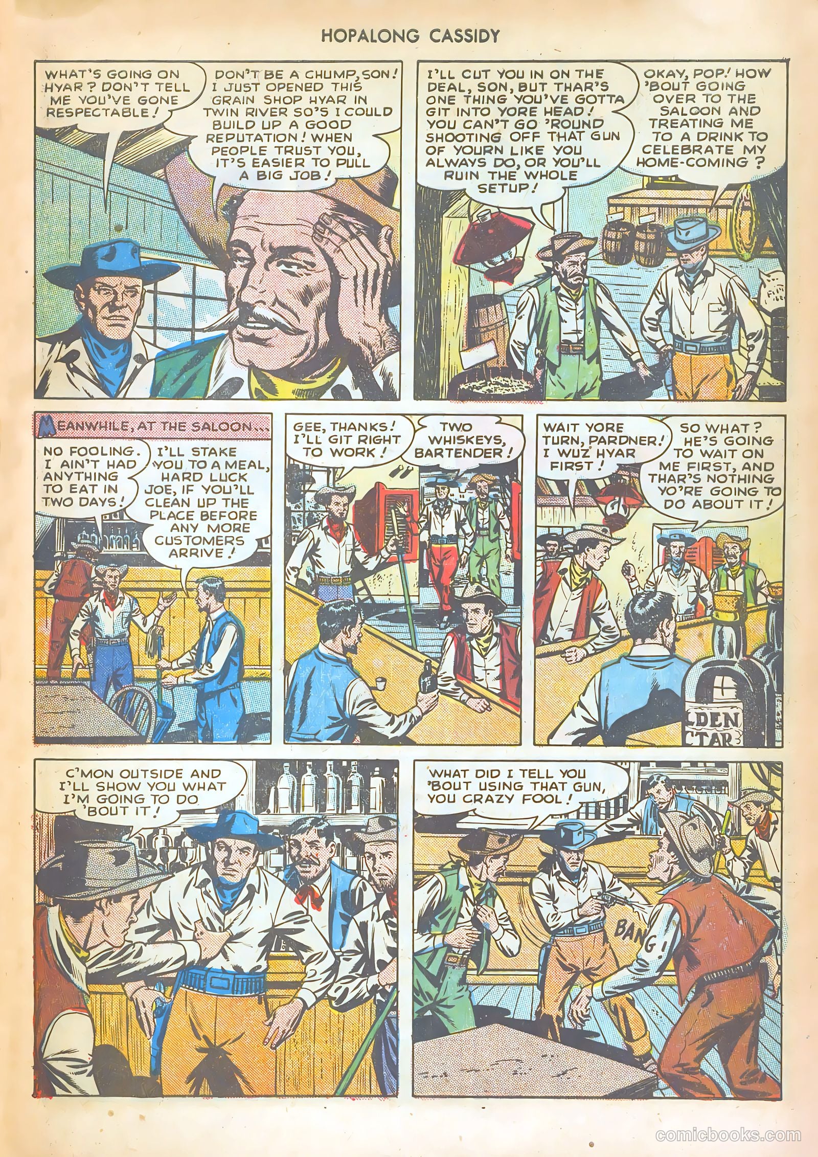 Hopalong Cassidy #29 (1949) — page 19 of 52