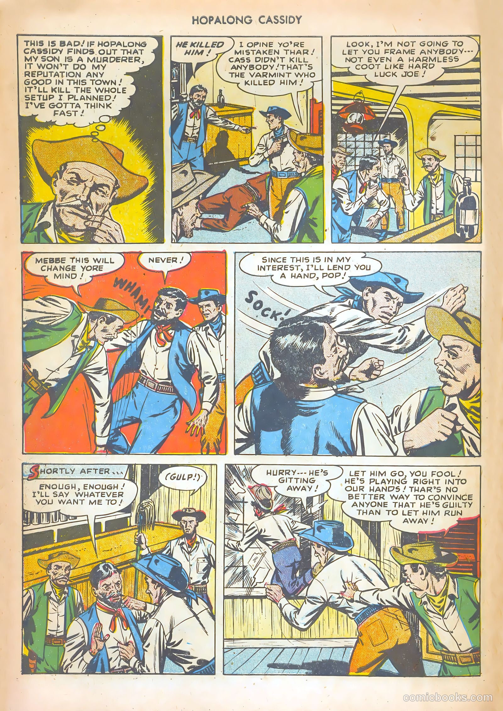 Hopalong Cassidy #29 (1949) — page 20 of 52