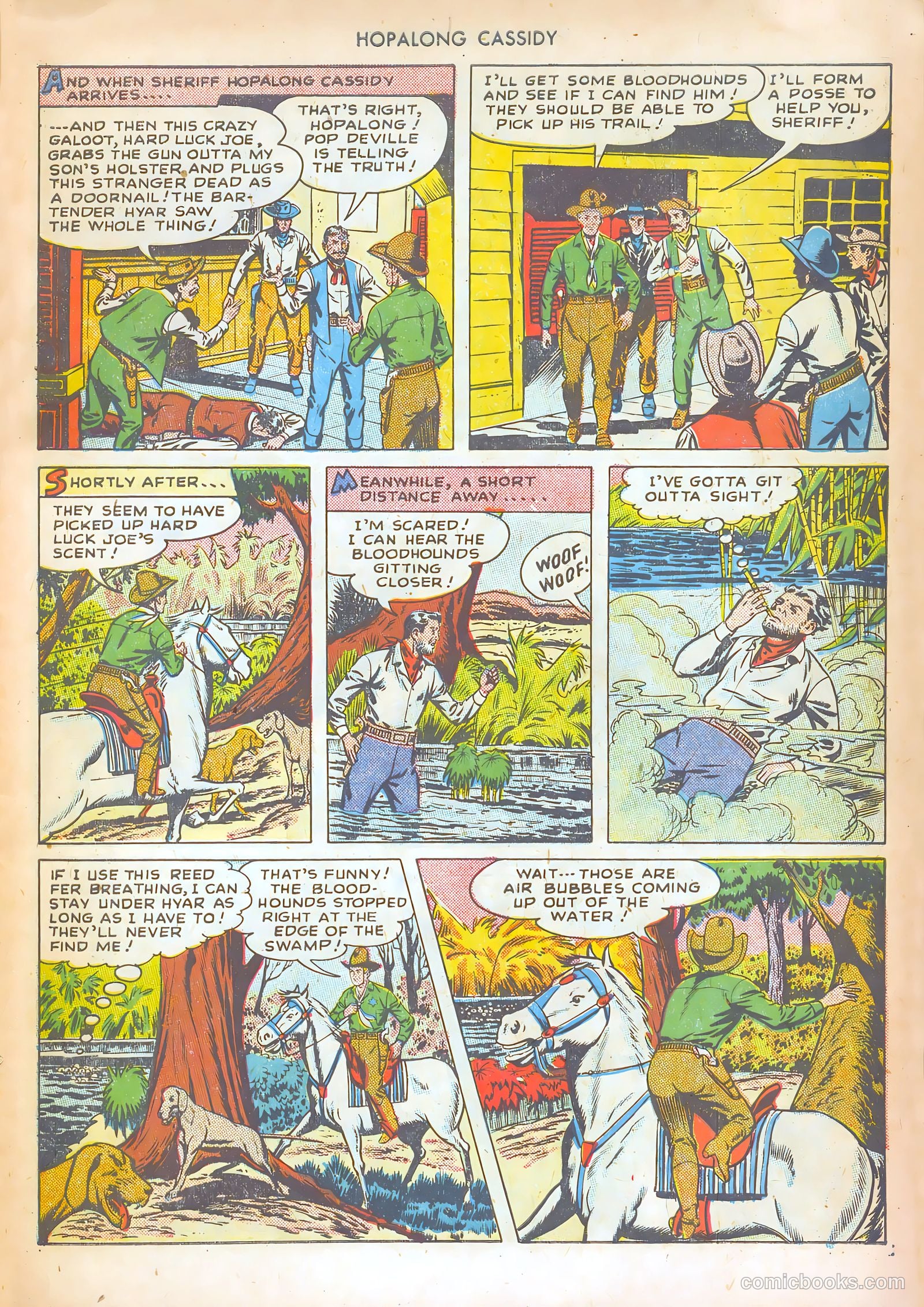 Hopalong Cassidy #29 (1949) — page 21 of 52