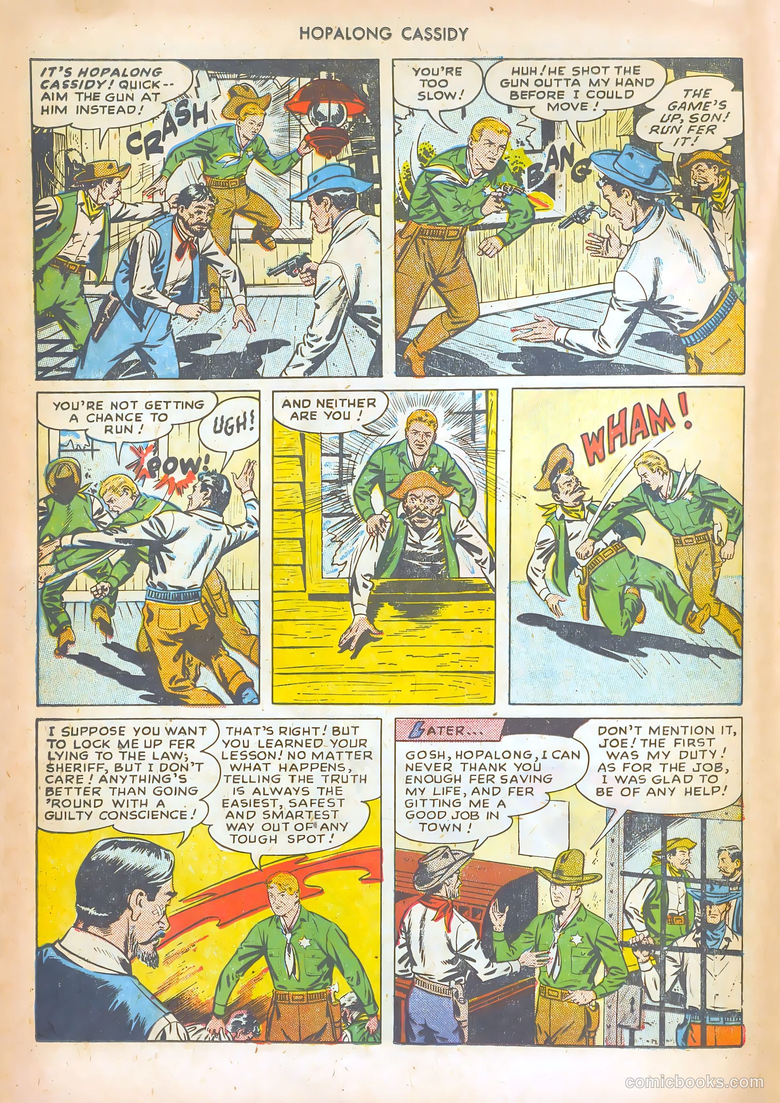 Hopalong Cassidy #29 (1949) — page 24 of 52