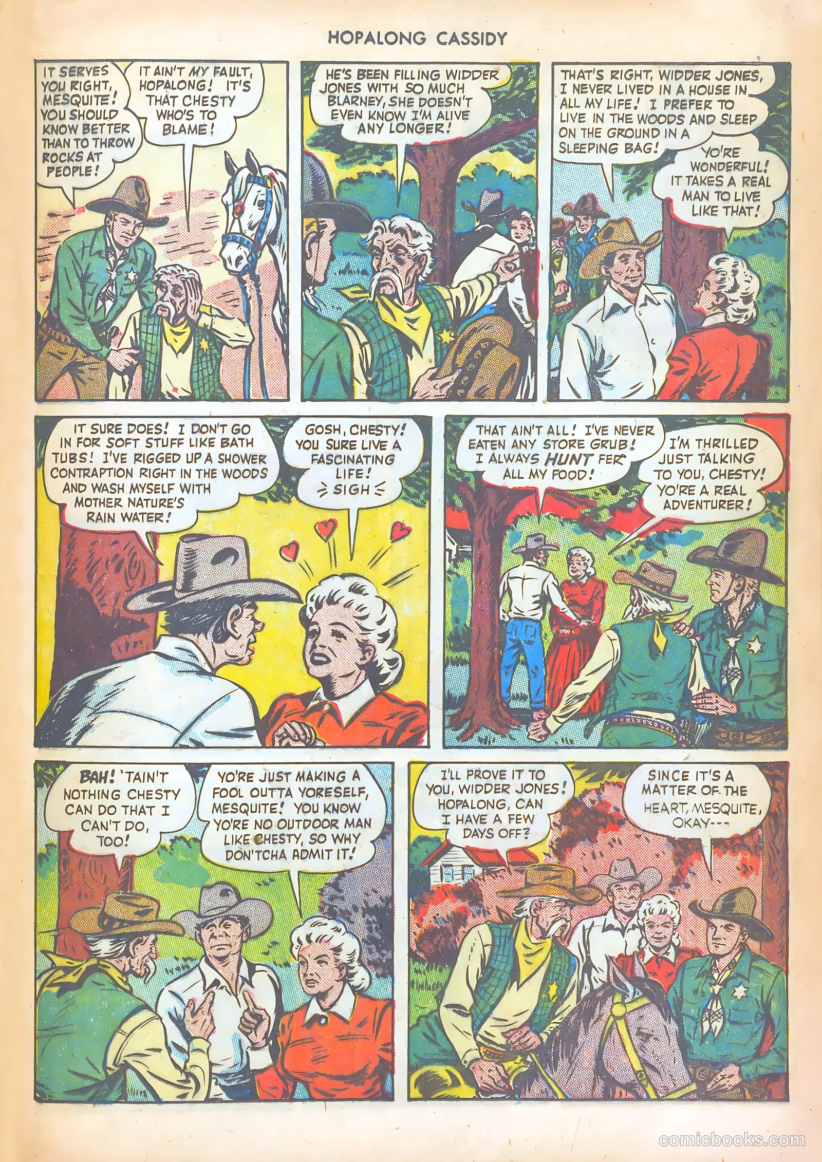 Hopalong Cassidy #29 (1949) — page 27 of 52