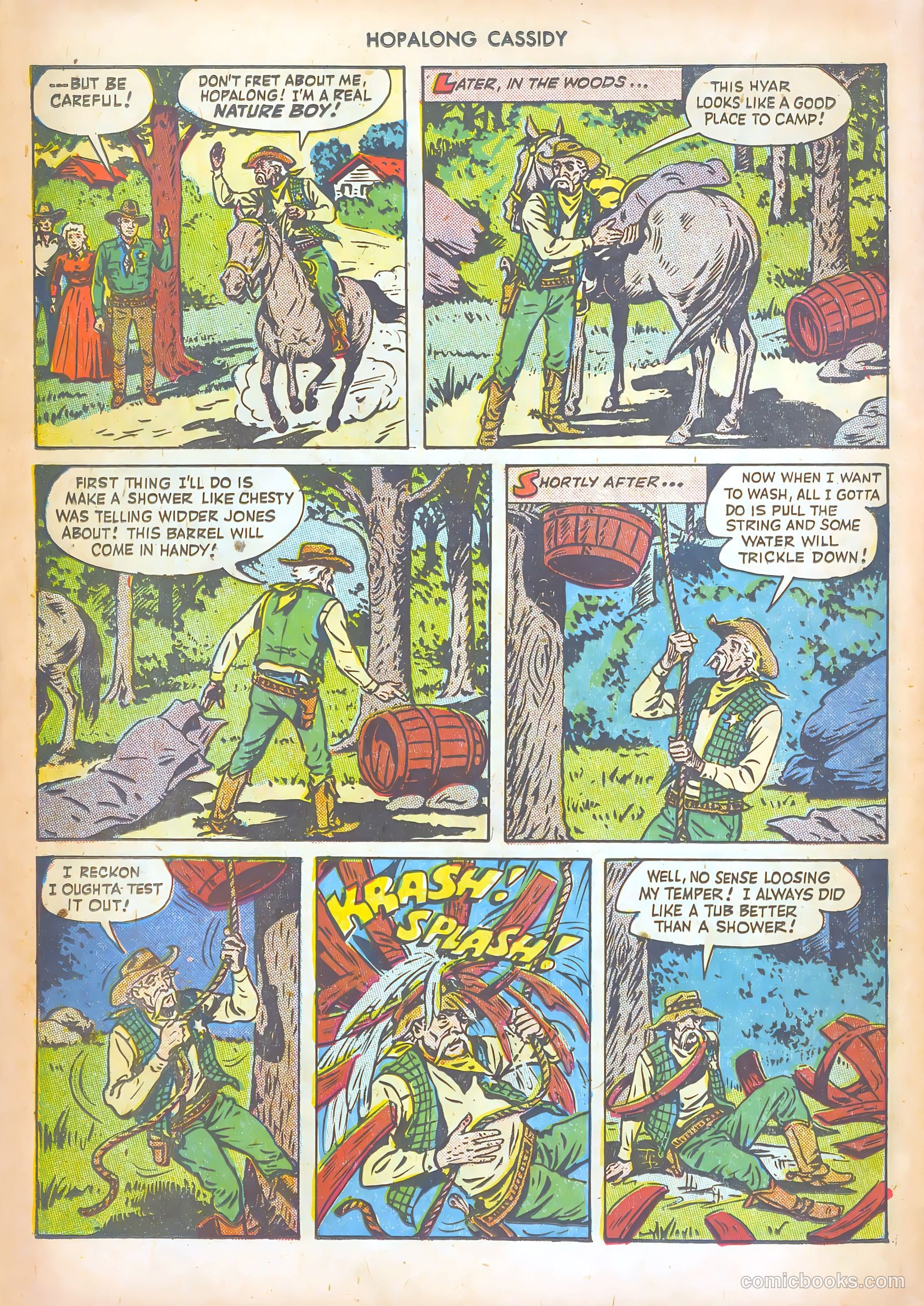 Hopalong Cassidy #29 (1949) — page 28 of 52