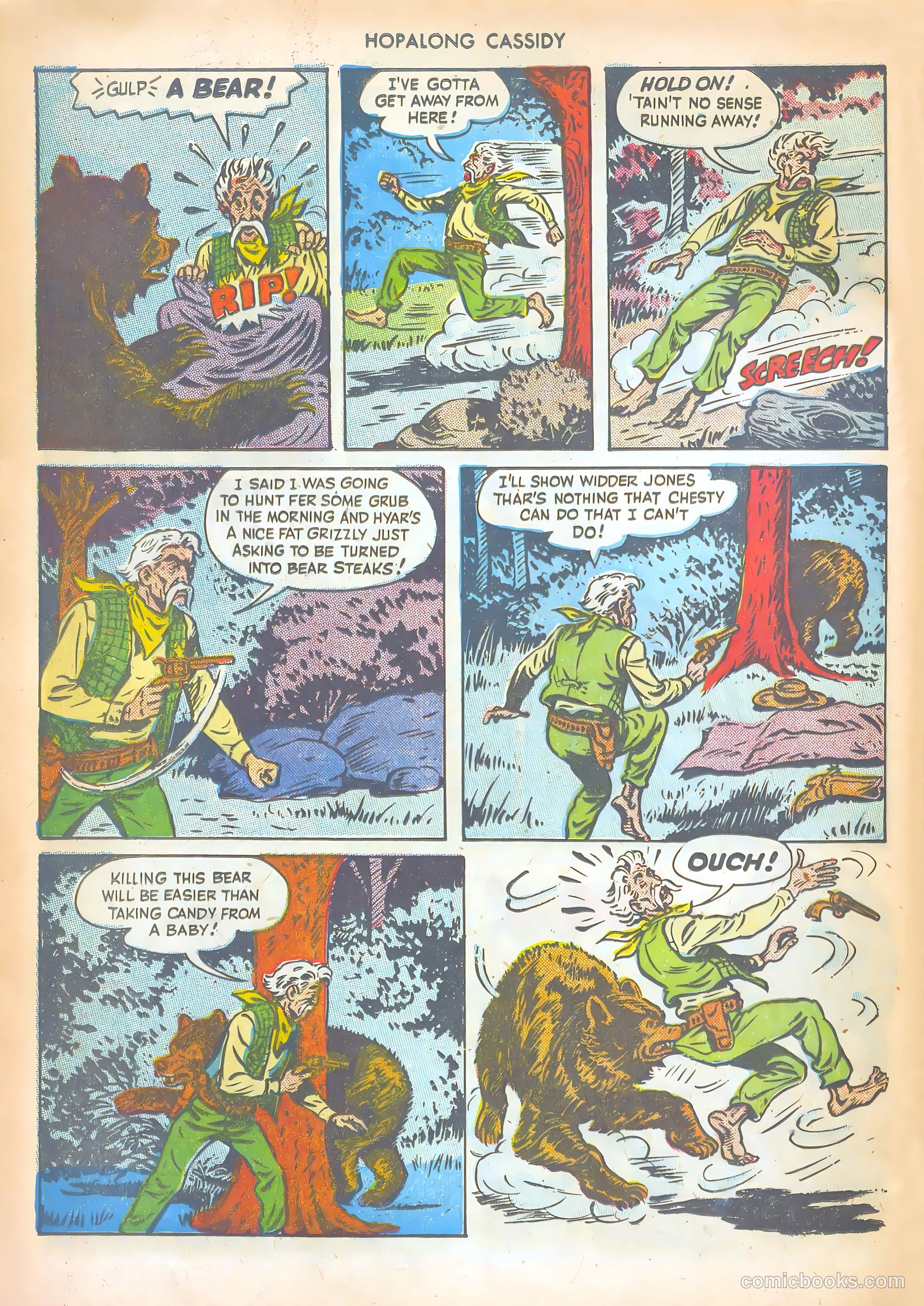 Hopalong Cassidy #29 (1949) — page 30 of 52