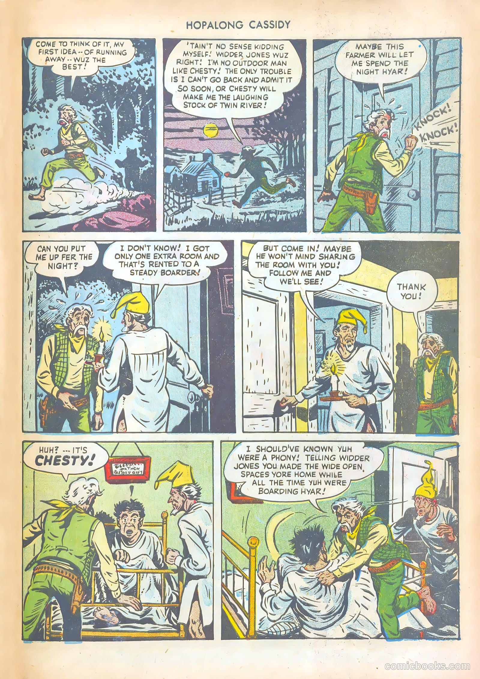 Hopalong Cassidy #29 (1949) — page 31 of 52