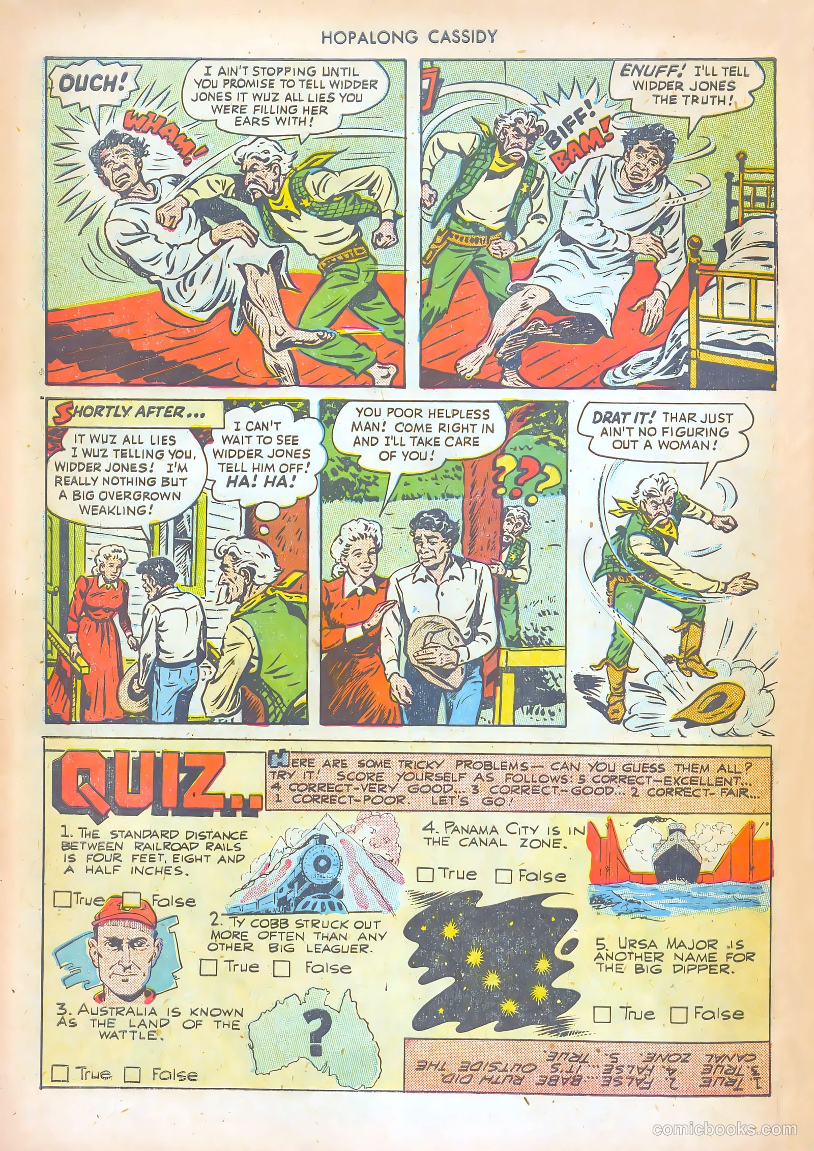 Hopalong Cassidy #29 (1949) — page 32 of 52