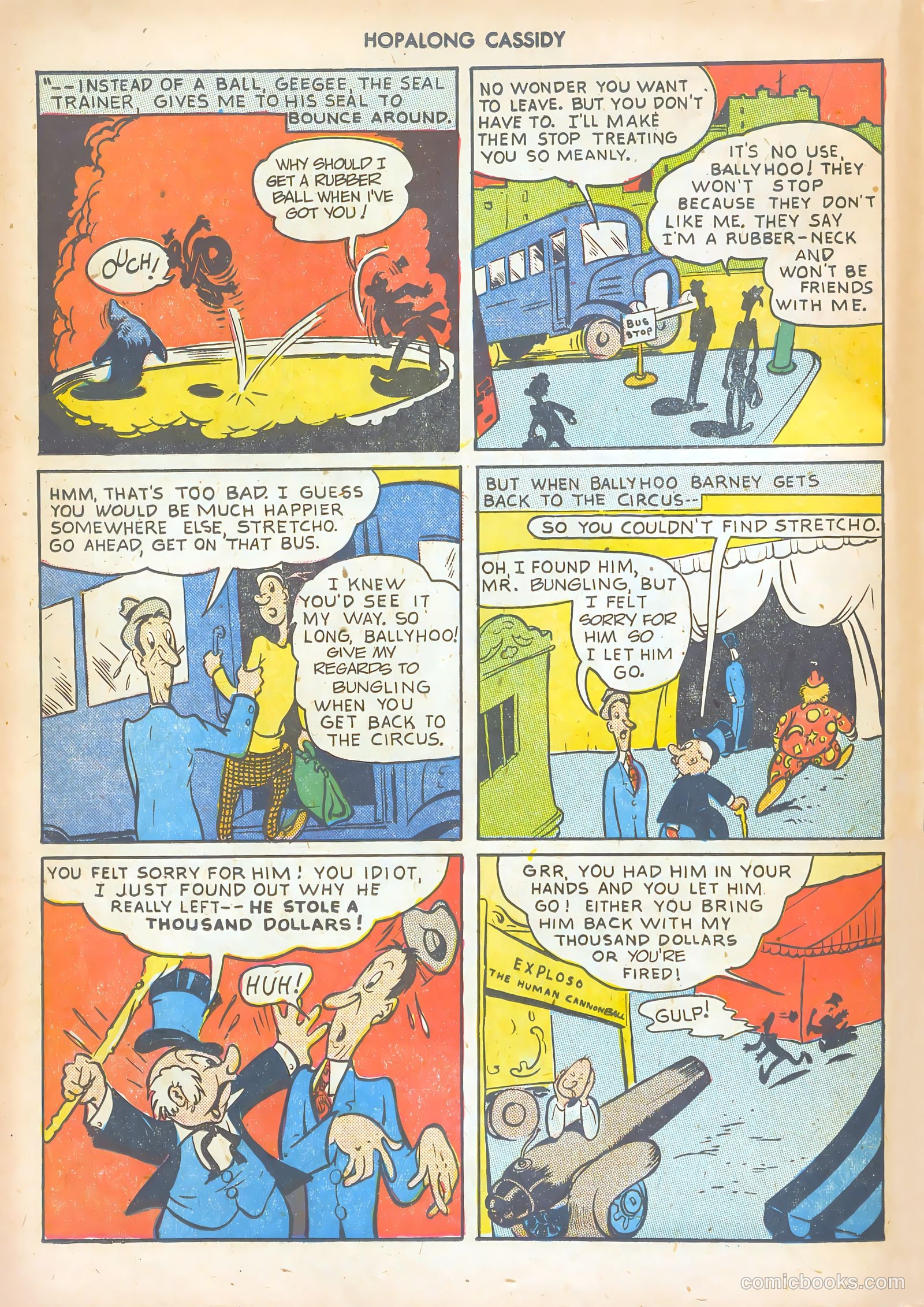 Hopalong Cassidy #29 (1949) — page 36 of 52