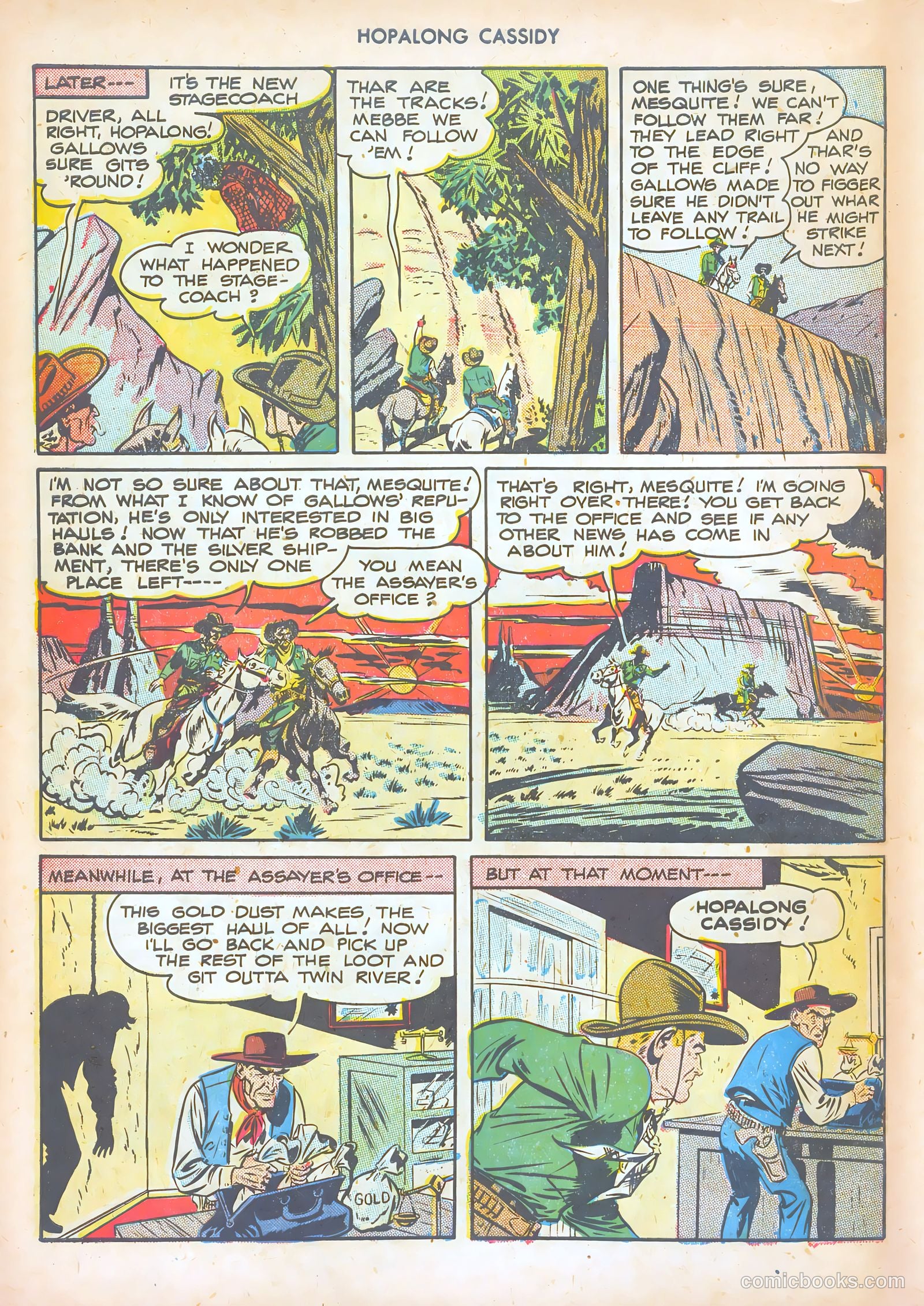 Hopalong Cassidy #29 (1949) — page 44 of 52