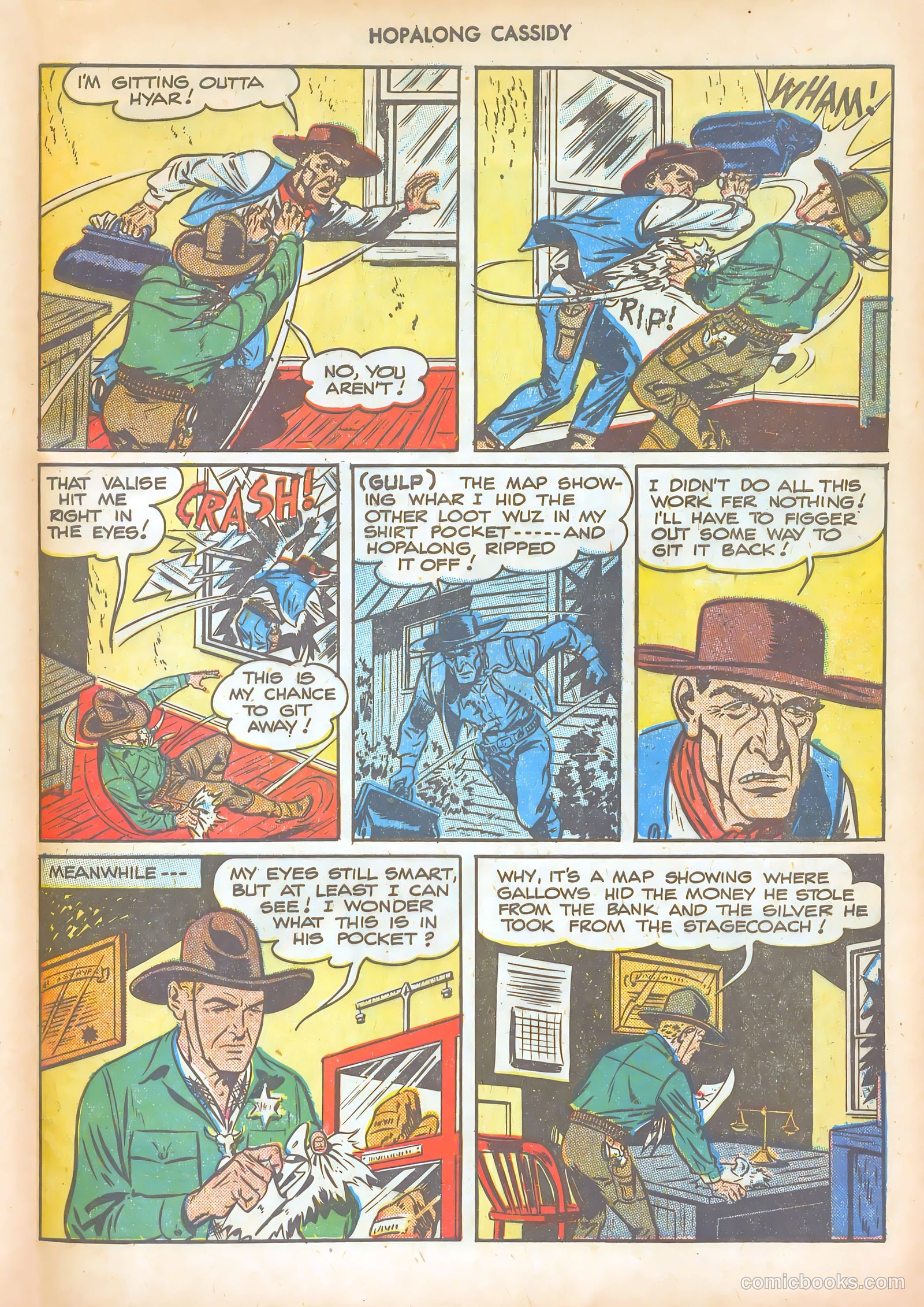 Hopalong Cassidy #29 (1949) — page 45 of 52