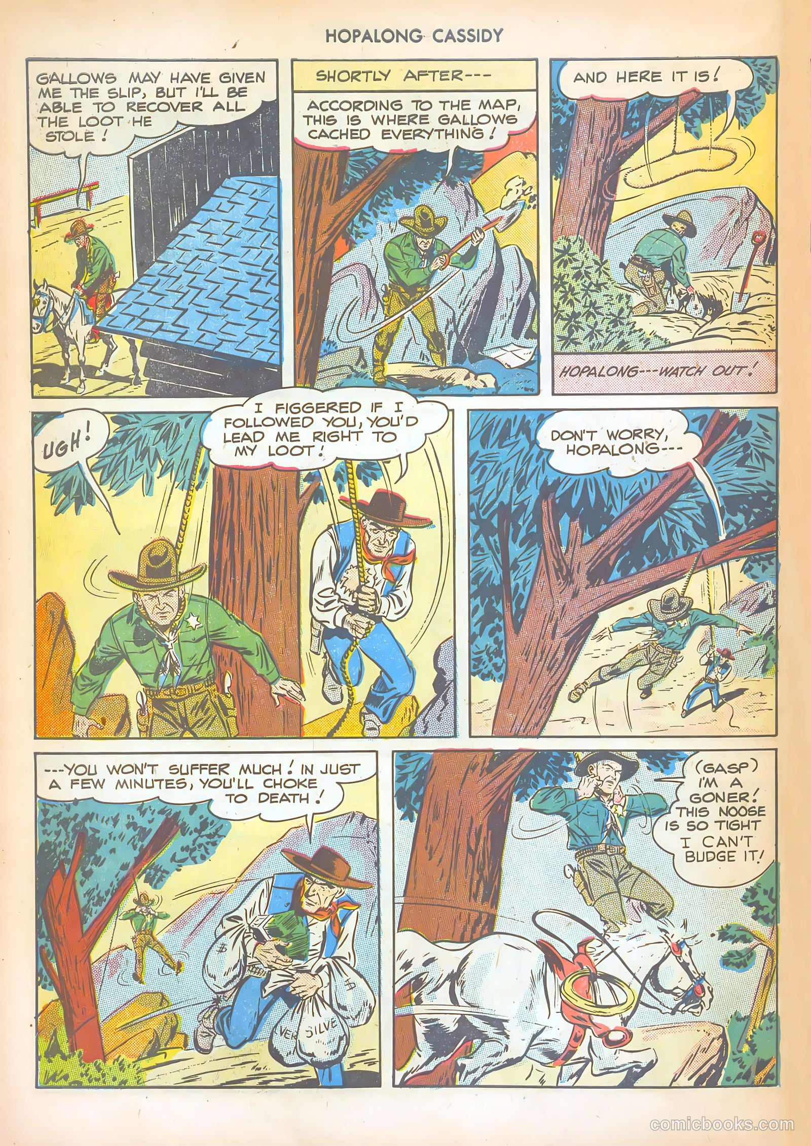 Hopalong Cassidy #29 (1949) — page 46 of 52