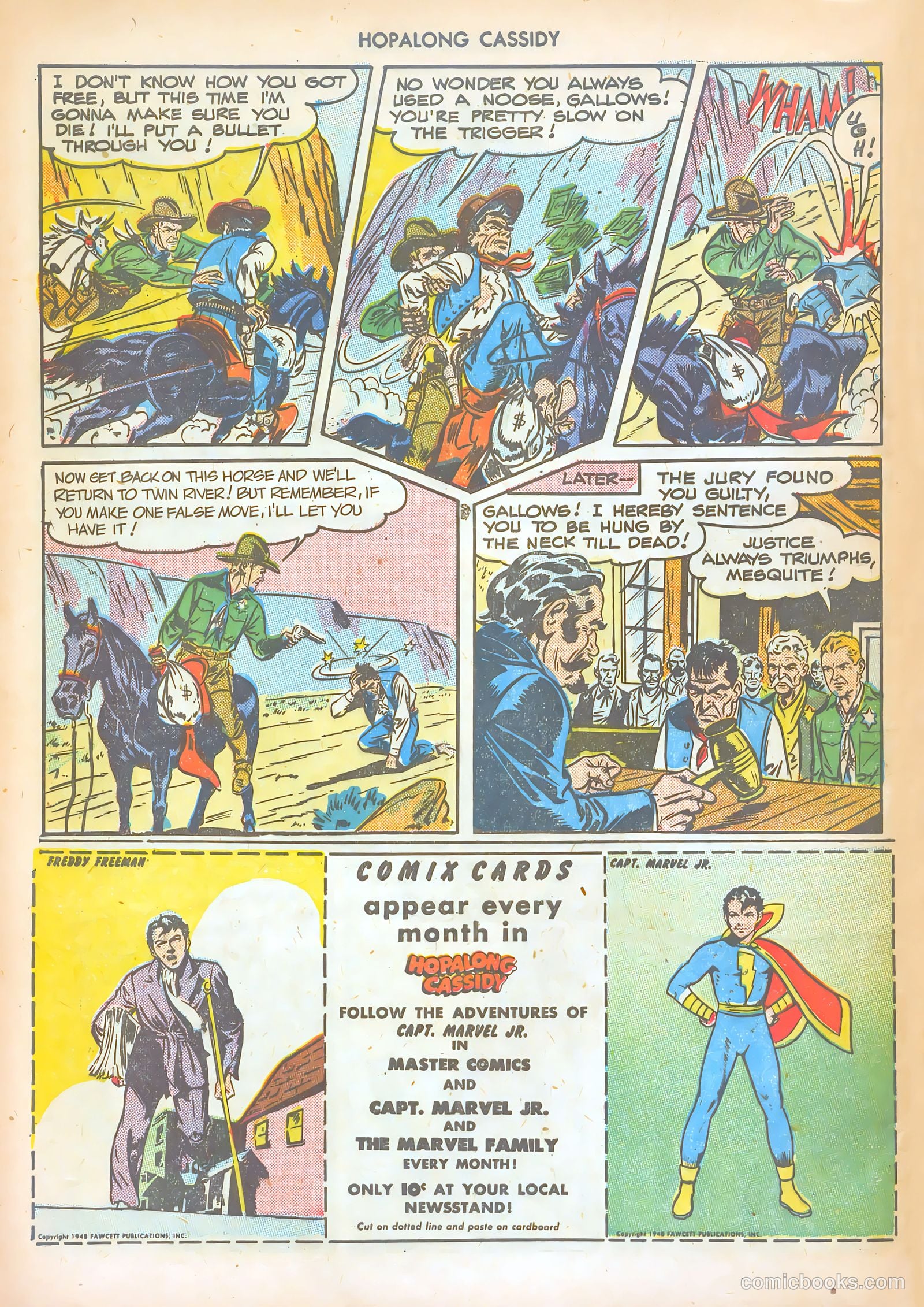 Hopalong Cassidy #29 (1949) — page 48 of 52