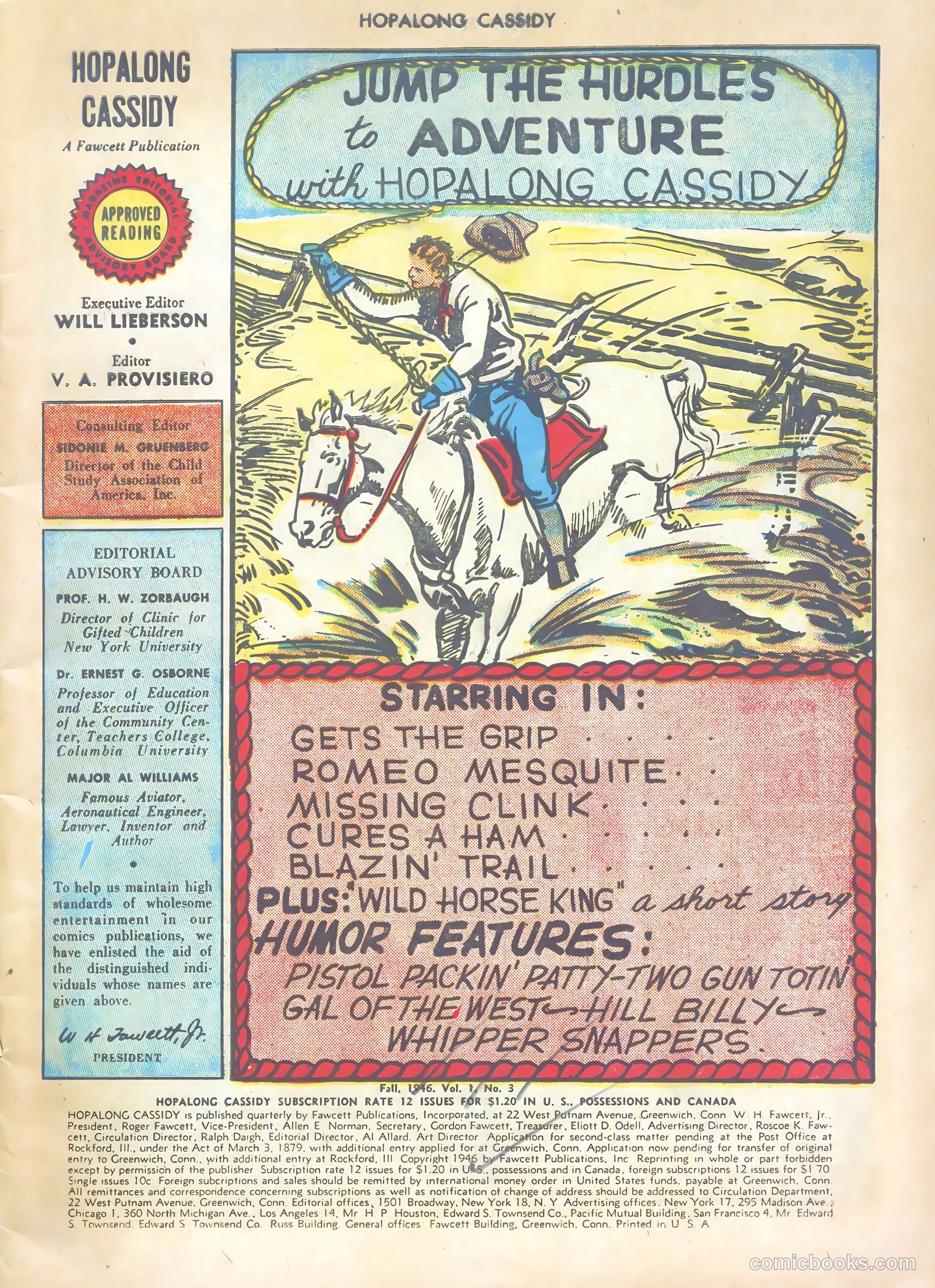 Hopalong Cassidy #3 (1946) — page 3 of 52