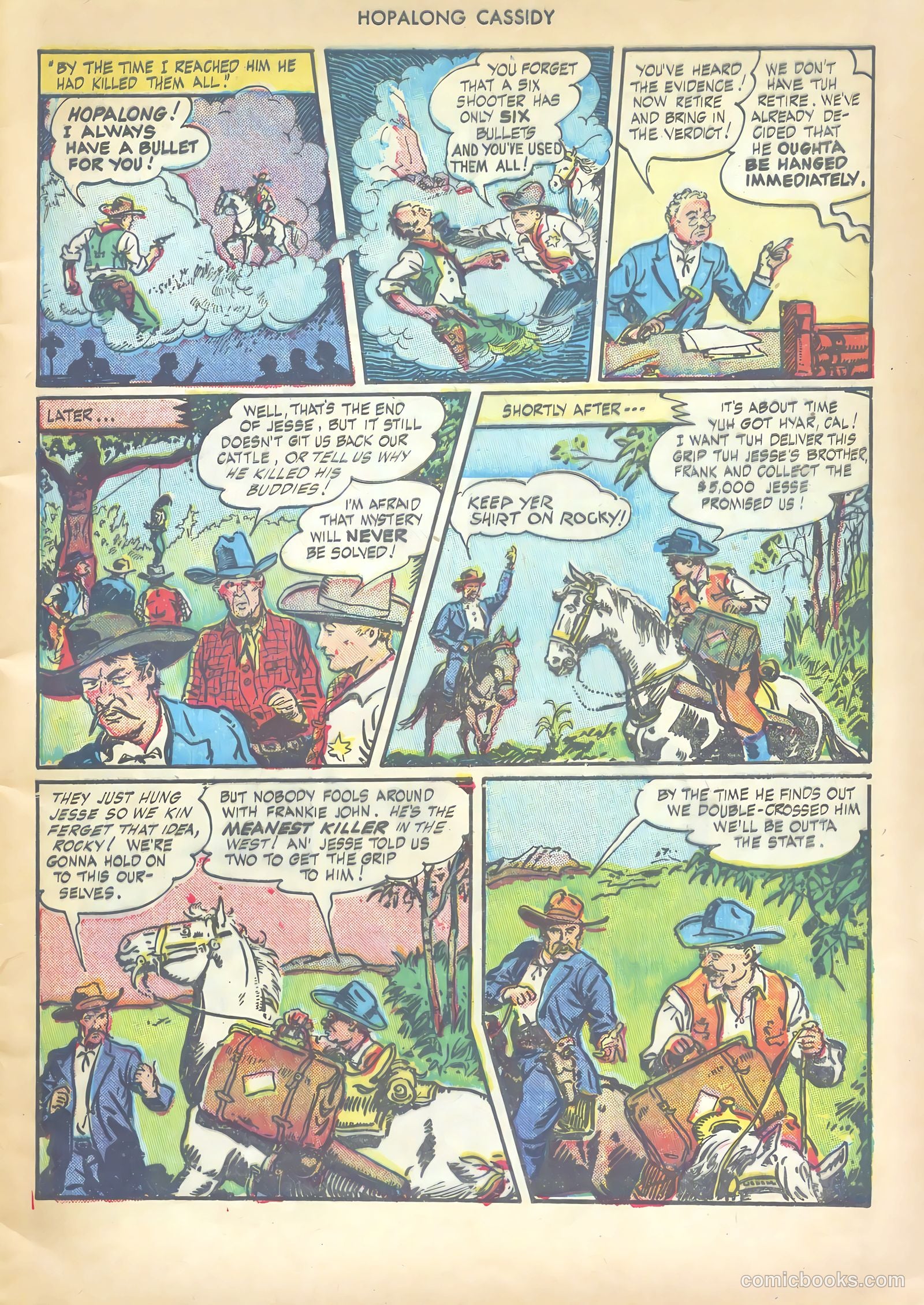 Hopalong Cassidy #3 (1946) — page 5 of 52