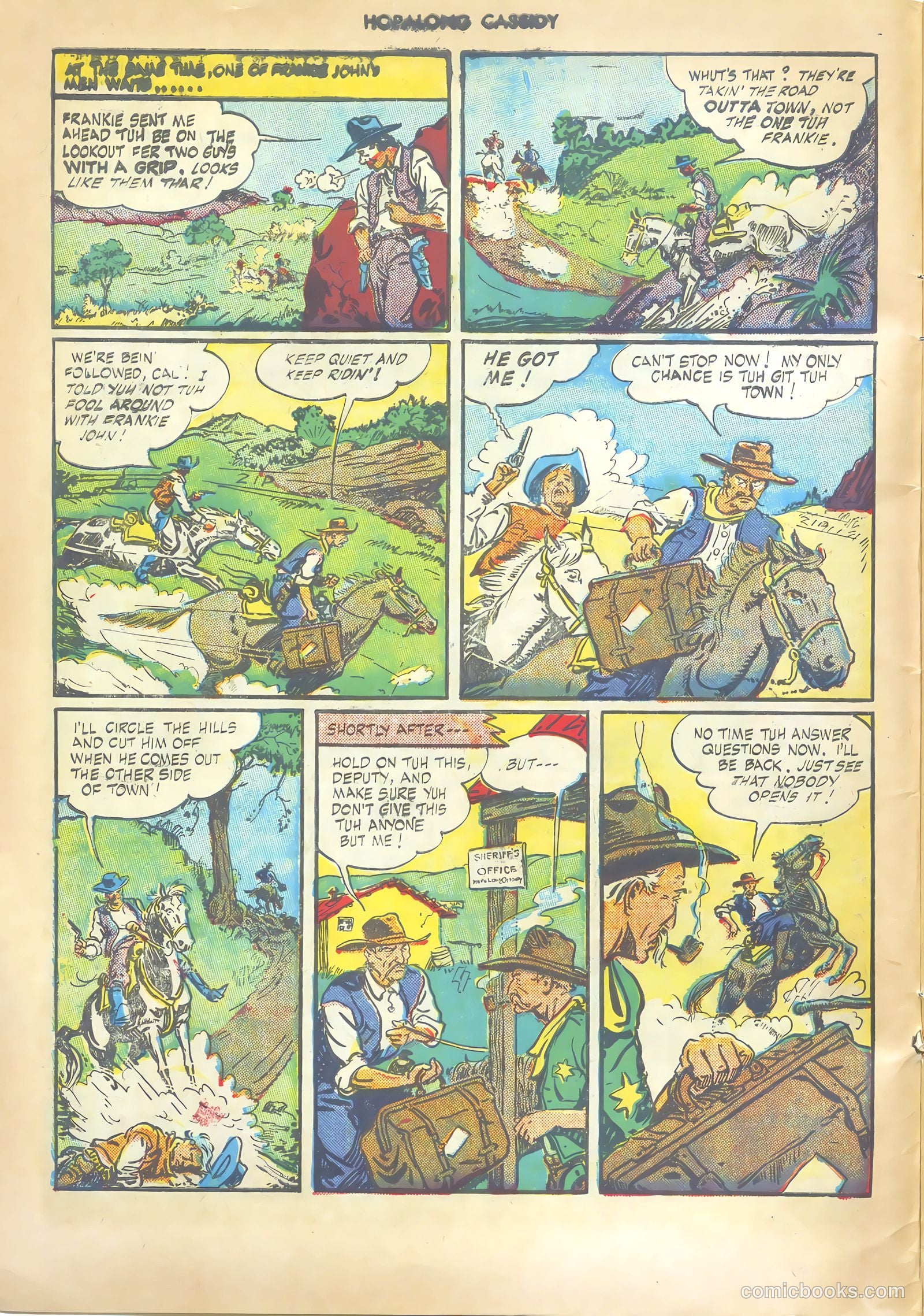 Hopalong Cassidy #3 (1946) — page 6 of 52